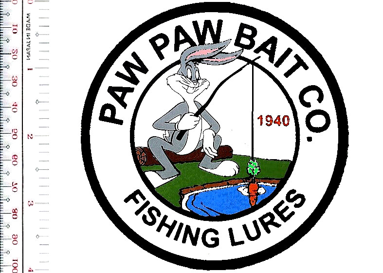 Paw Paw Bait Co Takle Fishing Lures 1924 - 1970 Michigan NO TARIFF