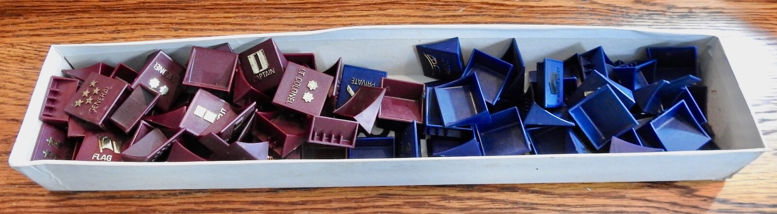 Original Replacement Pieces for 1980 THE GENERALS game by Ideal