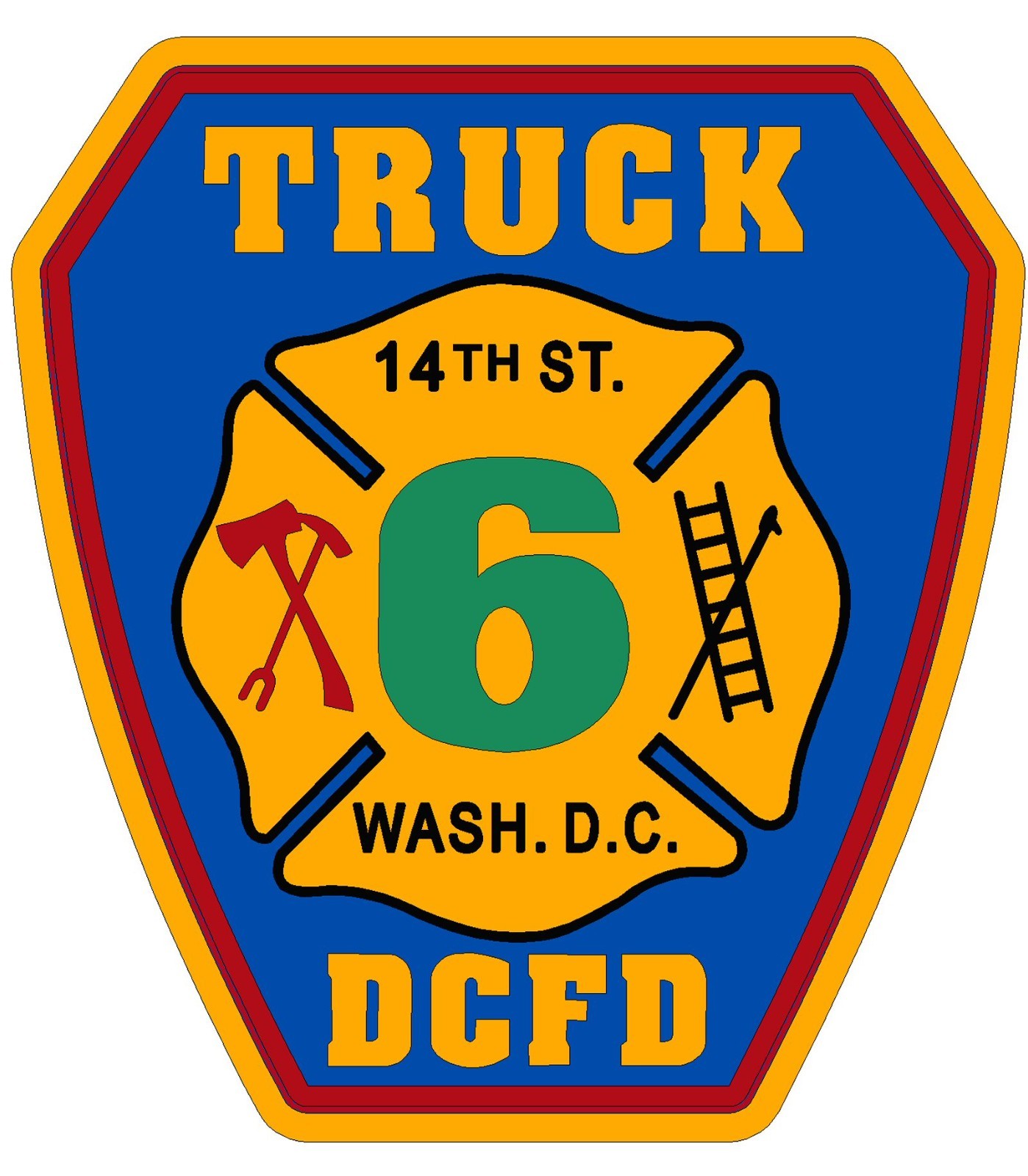 Special Order for devershafe - DC Truck 6 3D routed plaque