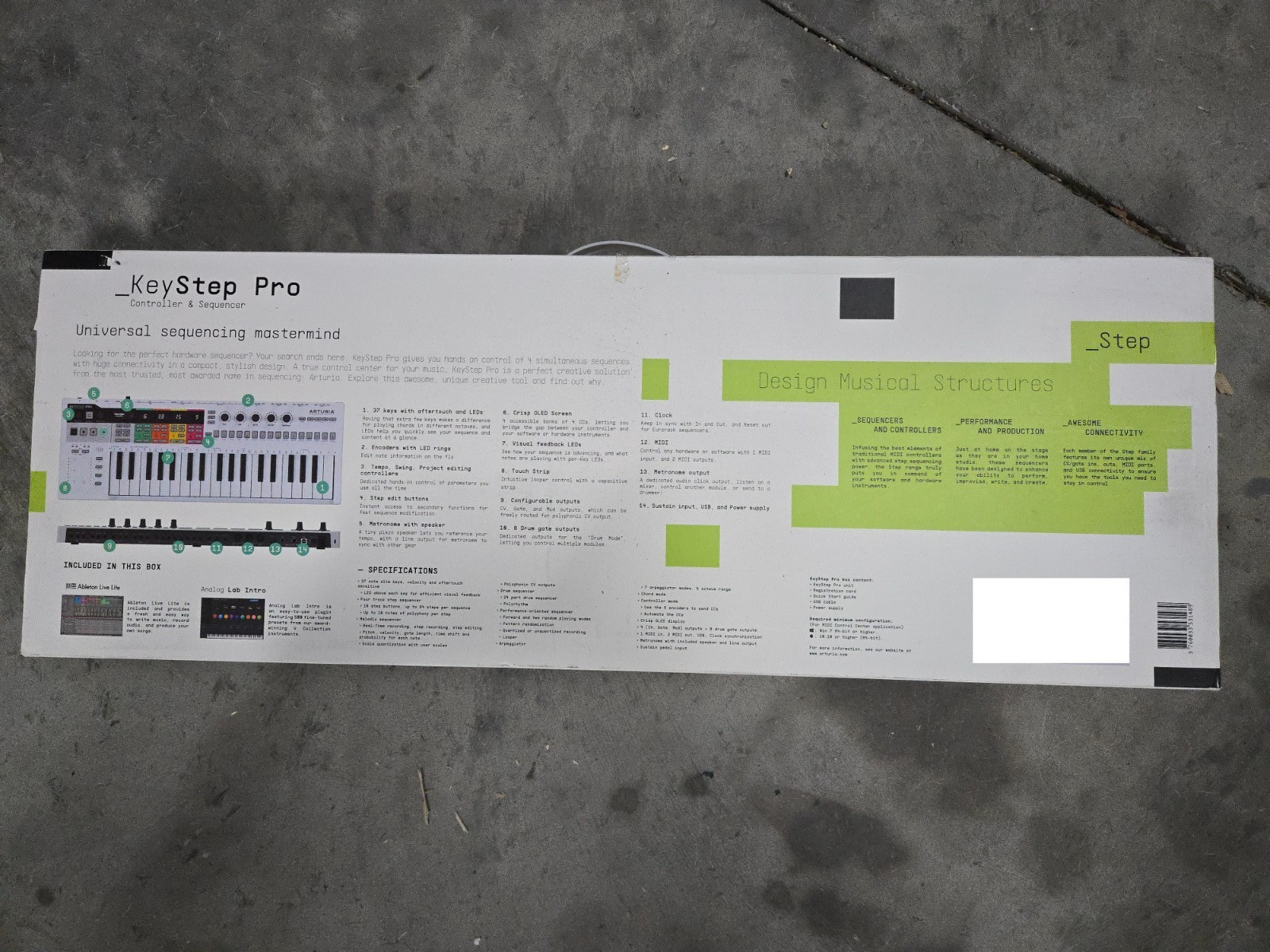 Arturia KeyStep Pro 37-Key Controller and Sequencer