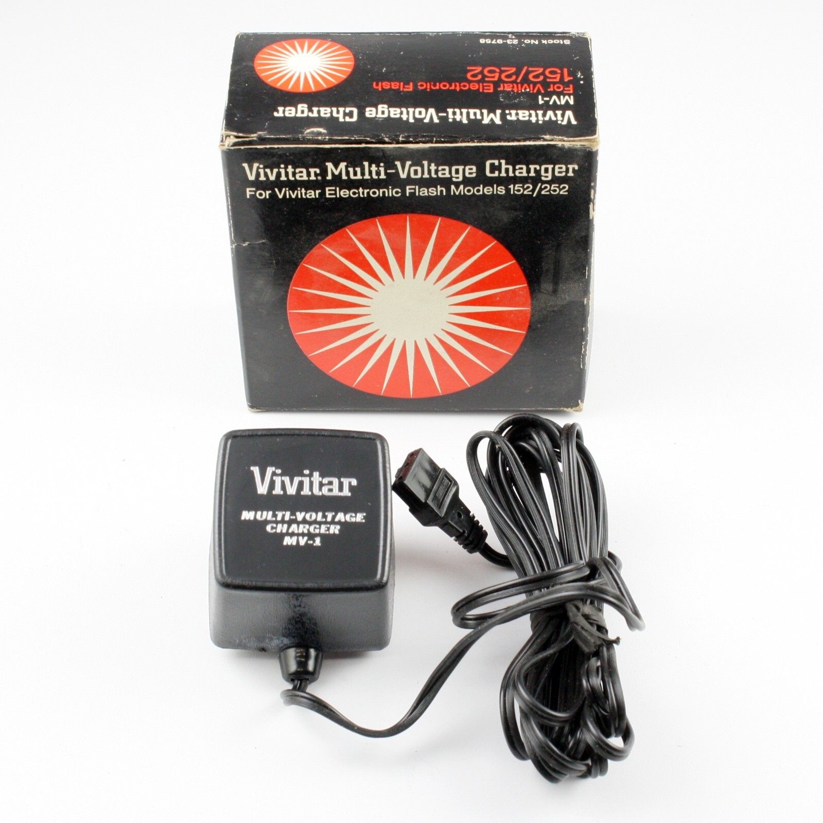 Vivitar Multi-Voltage Charger MV-1 for Vivitar Electronic Flash Models 152 & 252