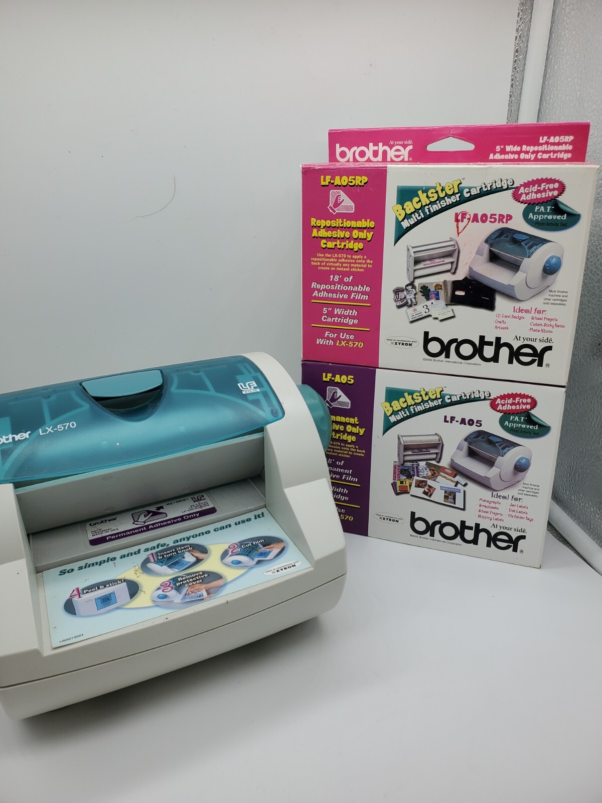 Brother LX-570 With New Laminent Cartridges Craft b8