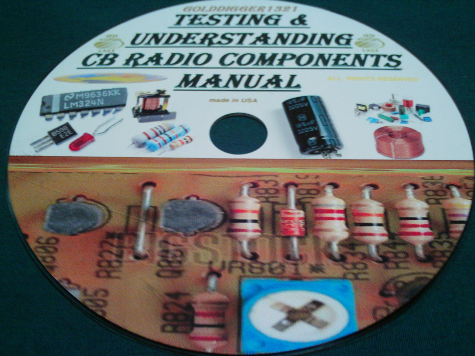 TESTING AND UNDERSTANDING CB RADIO COMPONENTS MANUAL ON CD