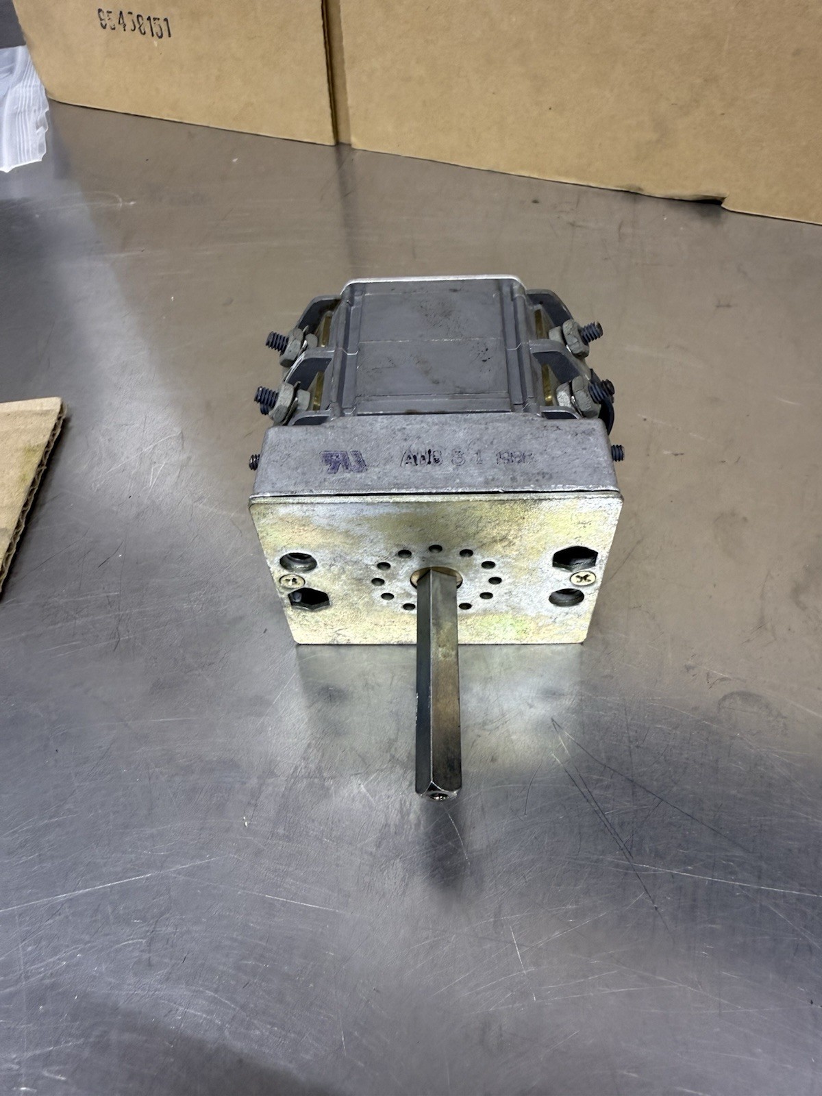 Westinghouse 505A702G04 4 Position Selector Switch Type W-2 600V Max Made In USA