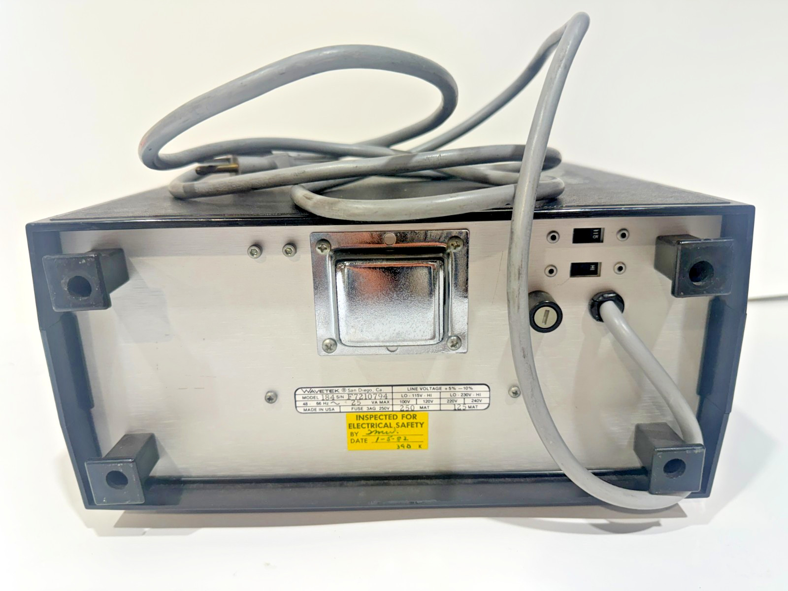 Wavetek Model 184 5MHz Sweep Function Generator Signal Generator