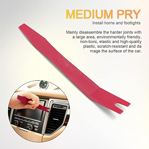 5PCS Auto Trim Removal Tool Kit, Car Interior Door Panel Clip Fastener Removal