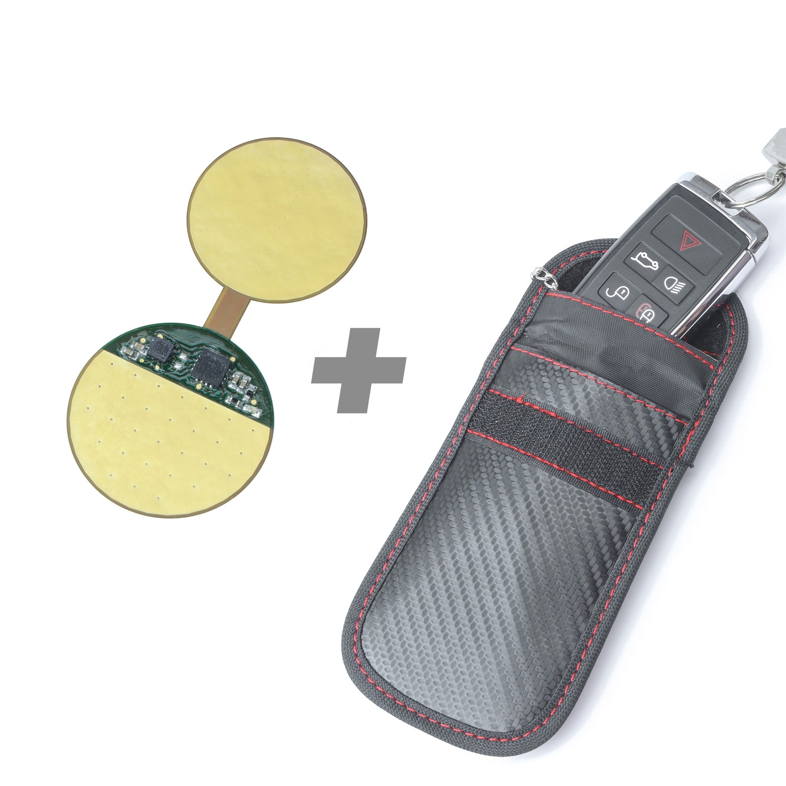 Anti Relay theft Keyfob Sleeping Battery C2032 for Land Rover Discovery 3 4 5