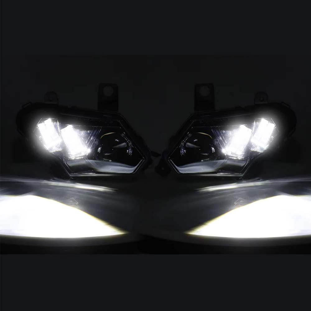 For 2017-2023 Can Am Maverick X3 LED Headlights High Low Beam Left & Right DOT