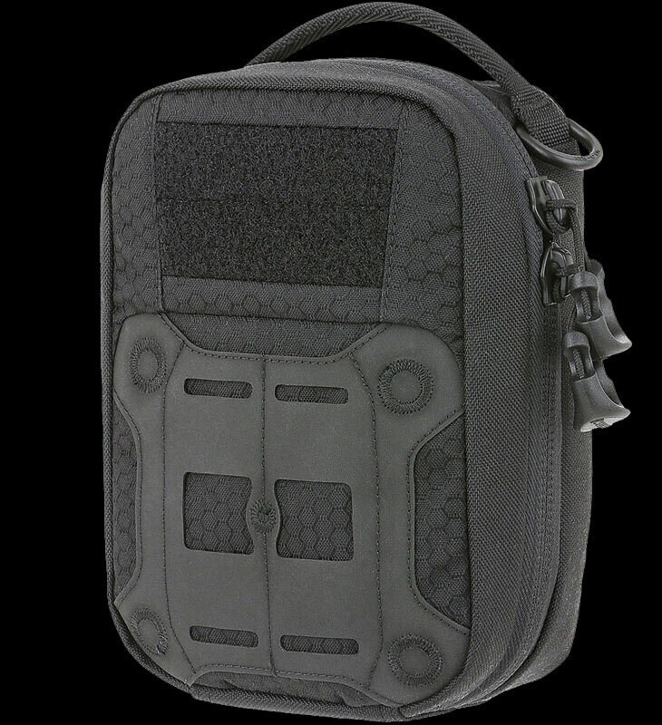 Maxpedition First Aid Pouch. w/Paracord Adjuster, Elastic Straps. Nylon Fabric