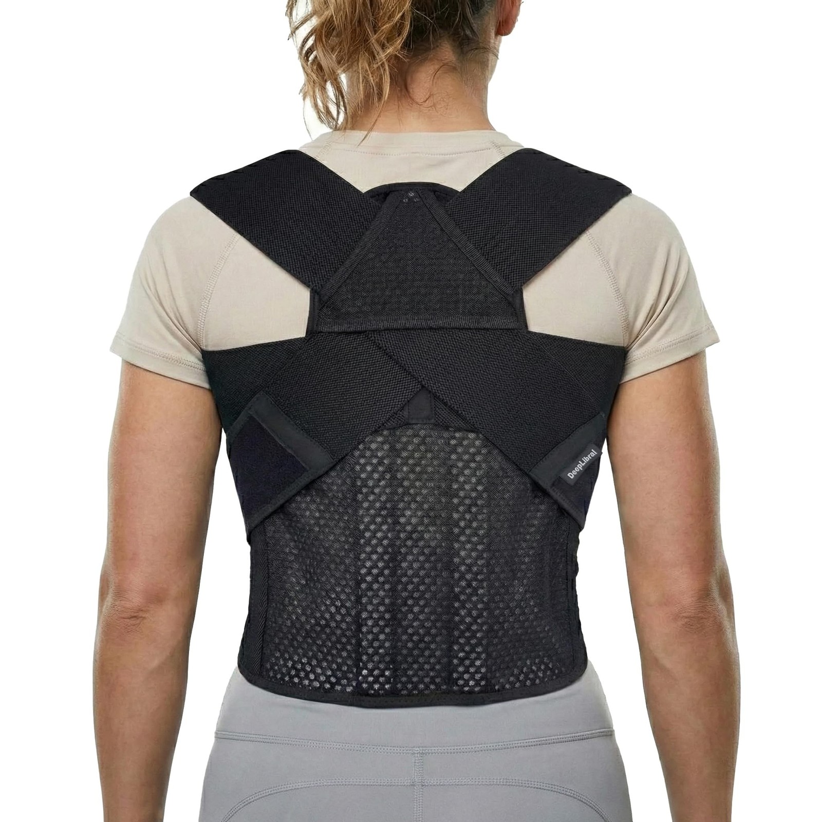 Full Back Posture Corrector for Women & Men – Pull-Back System Posture Bra