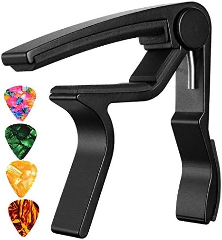 Guitar Capo Clamp for Acoustic Electric Bass Guitar and Ukulele