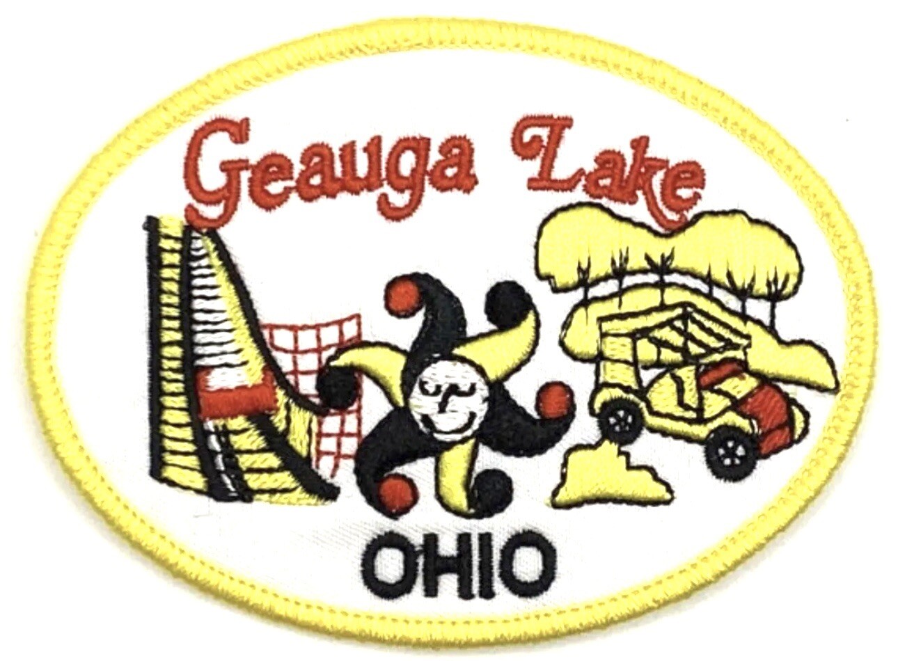 Geauga Lake Ohio Amusement Park Retro Vintage Style Patch Hat