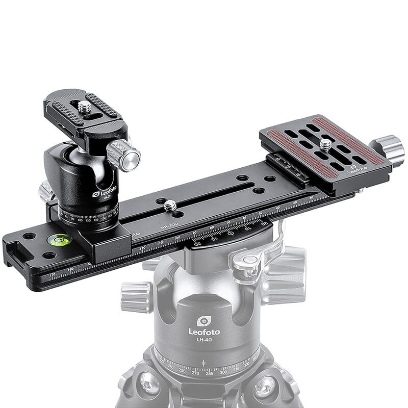 Leofoto Binoculars Rangefinder Rail Kit with Ball Head & Rail (FDM-01)