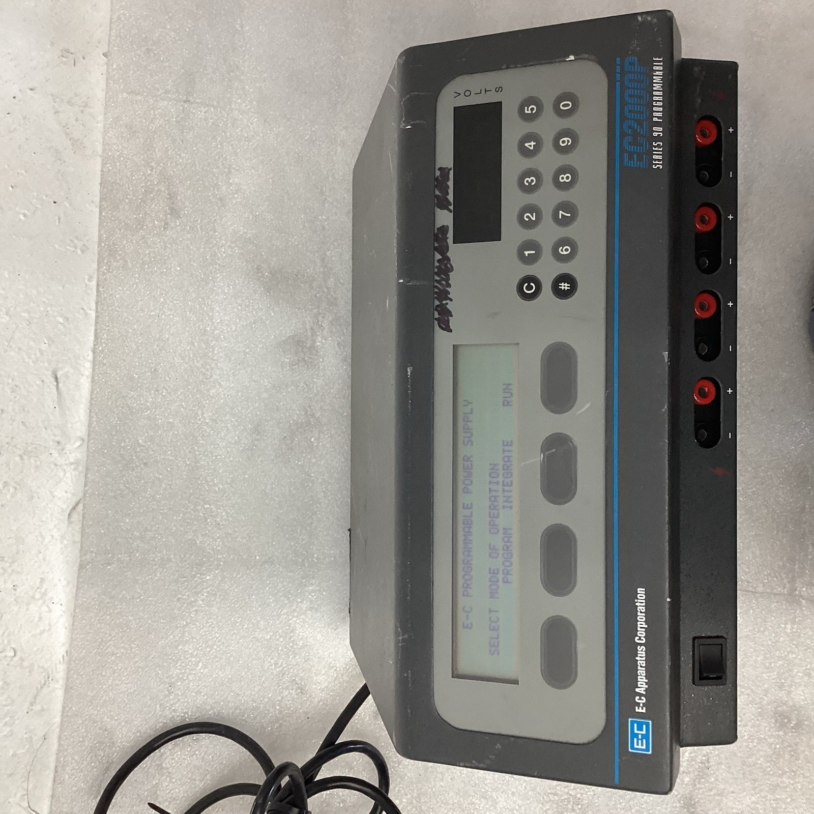 Programmable Electrophoresis Programmable Power Supply - EC Apparatus EC2000P