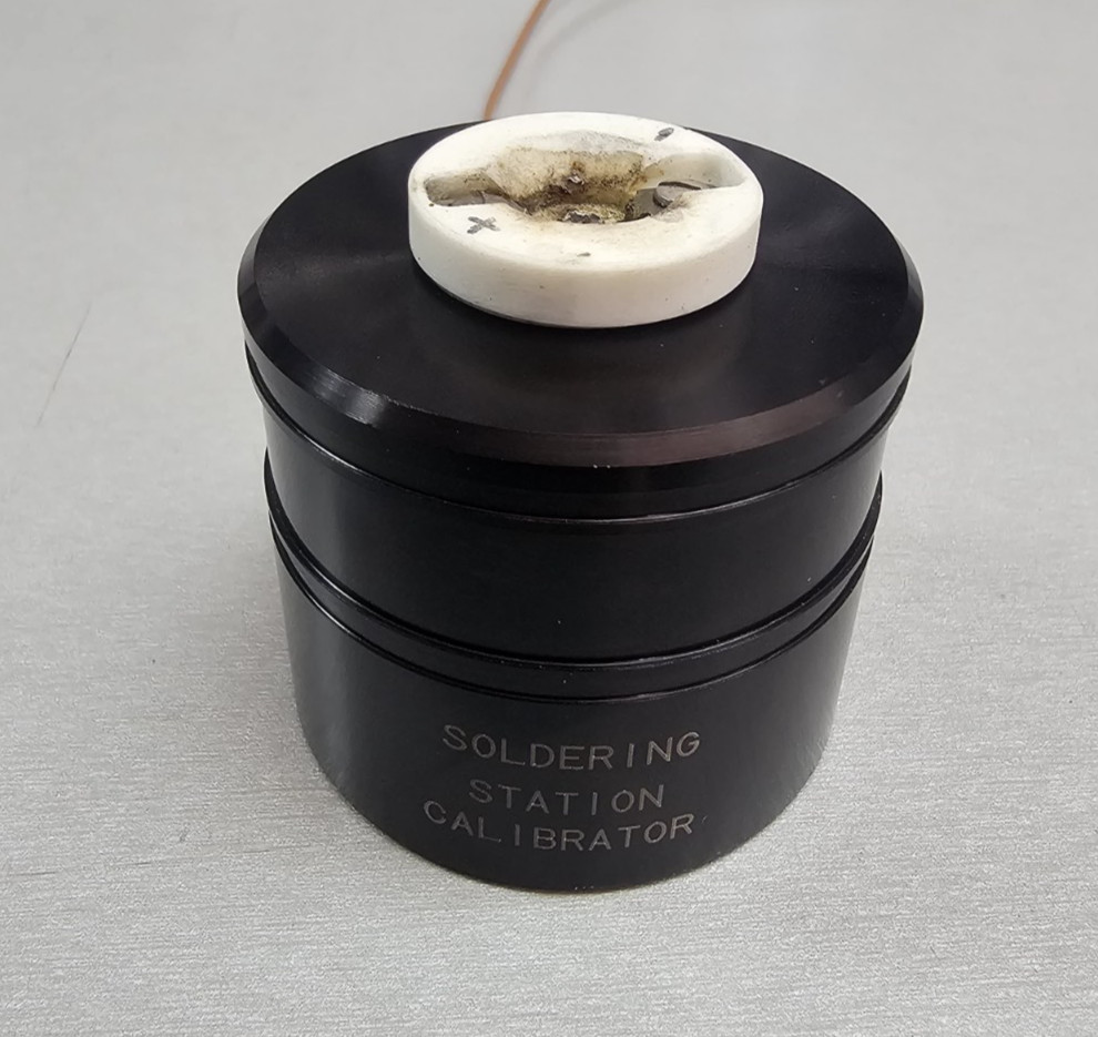 OMEGA ENGINEERING Soldering Iron Calibrator with New Element Type K Thermocouple