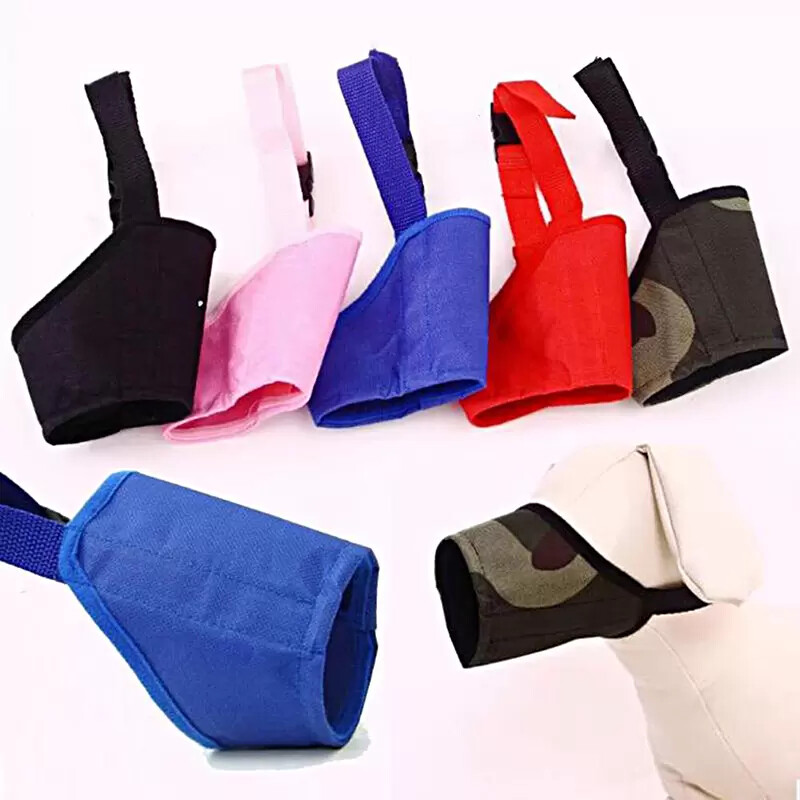 MUZZLE Dog Pet anti bite chew Safety calming Harness stop biting chewing barking
