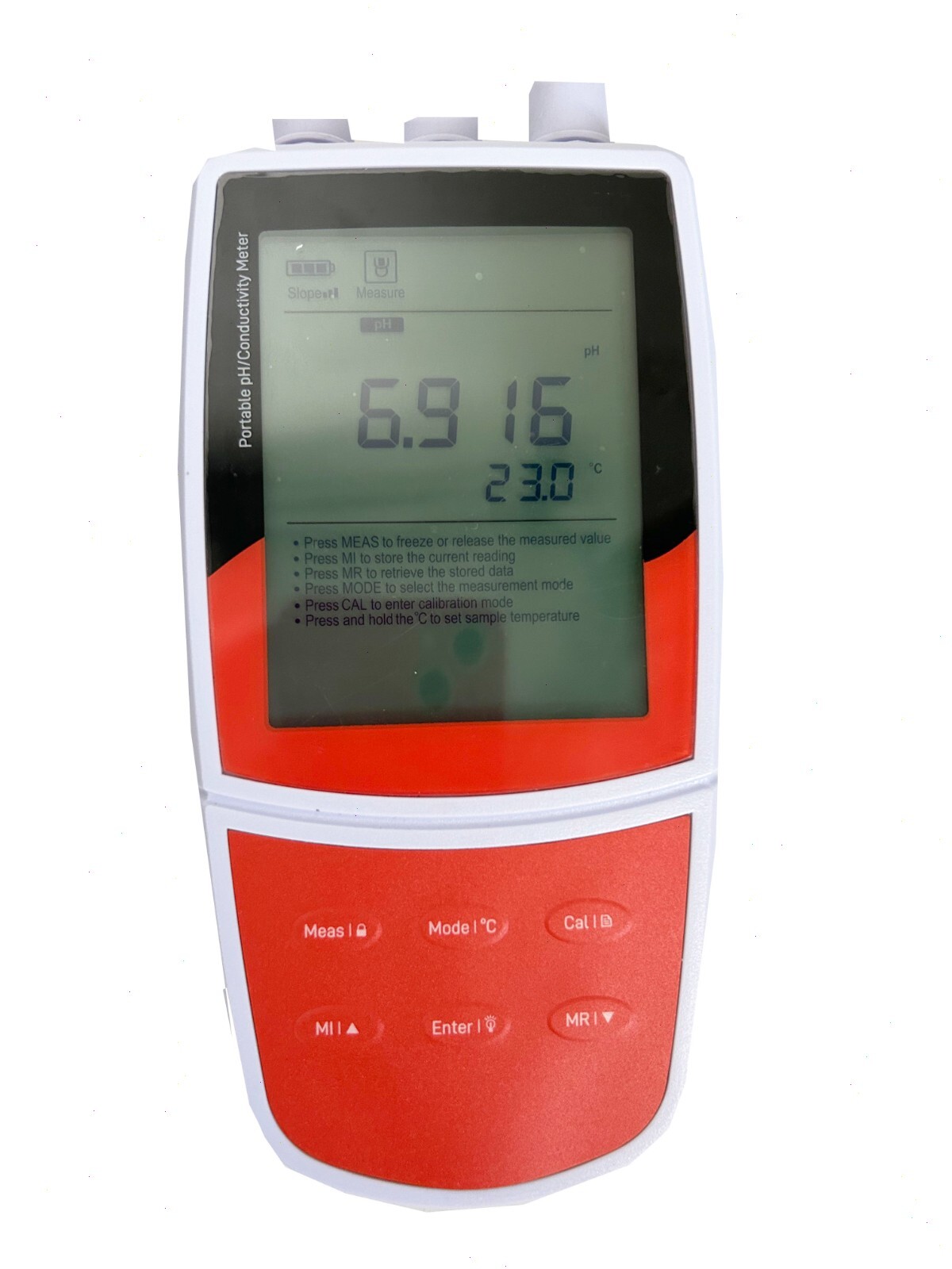 Handheld Multi-parameter Water Quality Analyzer for PH Electrode TDS with Liquid