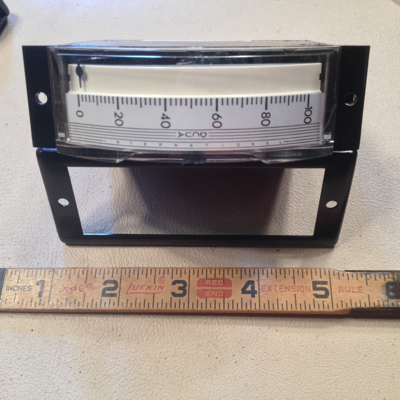 E.I.L EIL International Model 1145 Vertical Meter Movement, New in Box