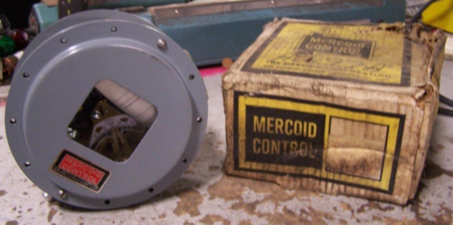 NEW MERCOID DAW 523-2 RG 10S PRESSURE SWITCH 120/240 VAC 1/8 HP 5 AMP