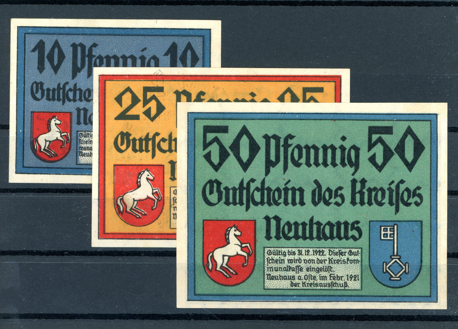 Neuhaus 3 Bills Emergency Money 2/22005
