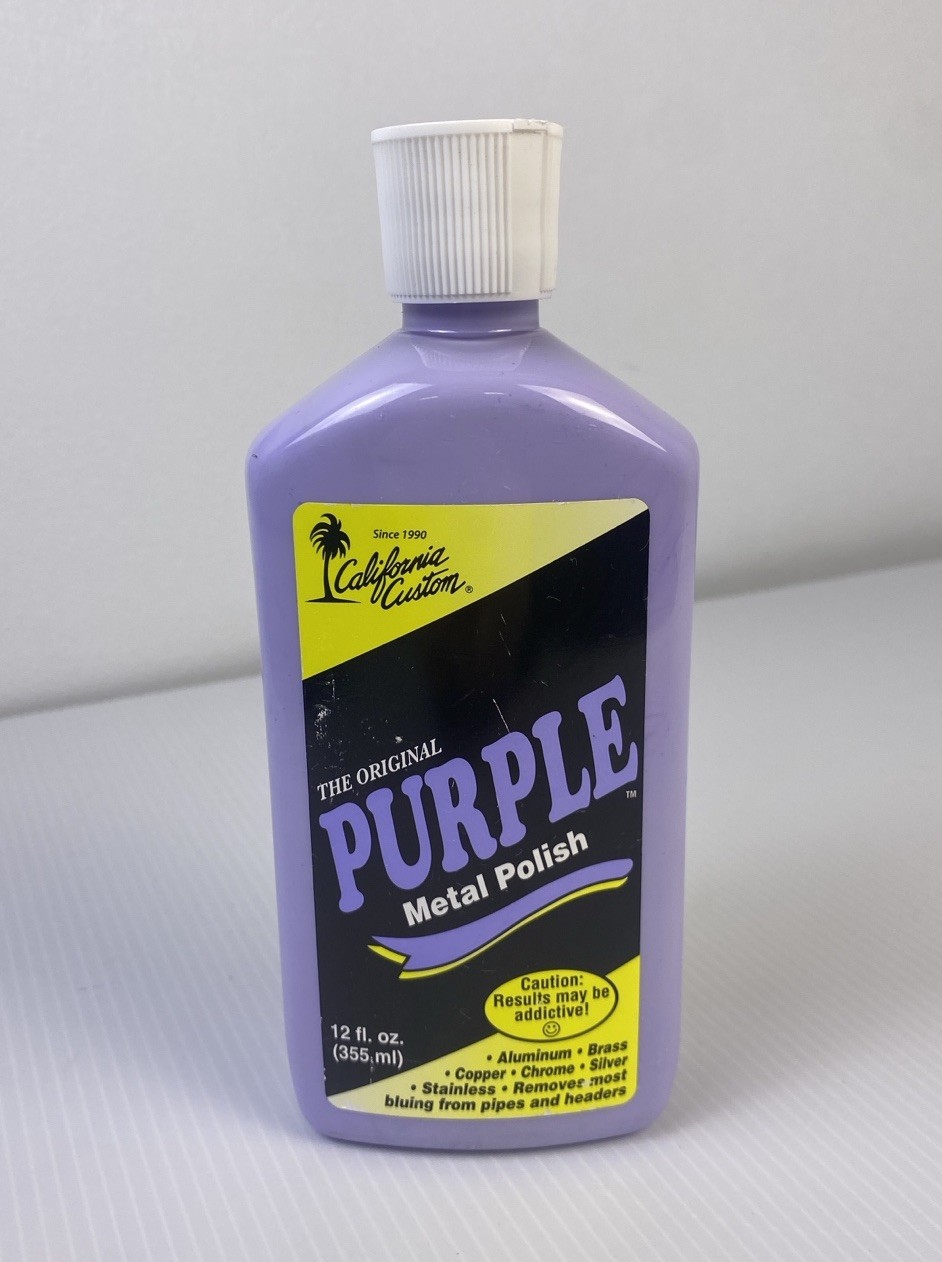 The Original California Custom Purple Metal Polish High Shine 12 fl oz/355ml
