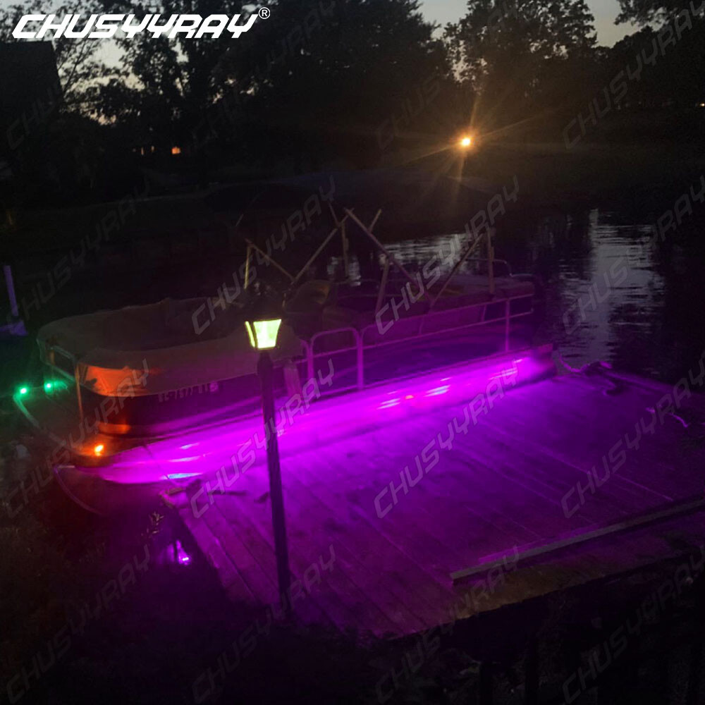 UV Ultraviolet LED Strip Light 3528 SMD 5m 16.4ft Waterproof Boat Car Blacklight