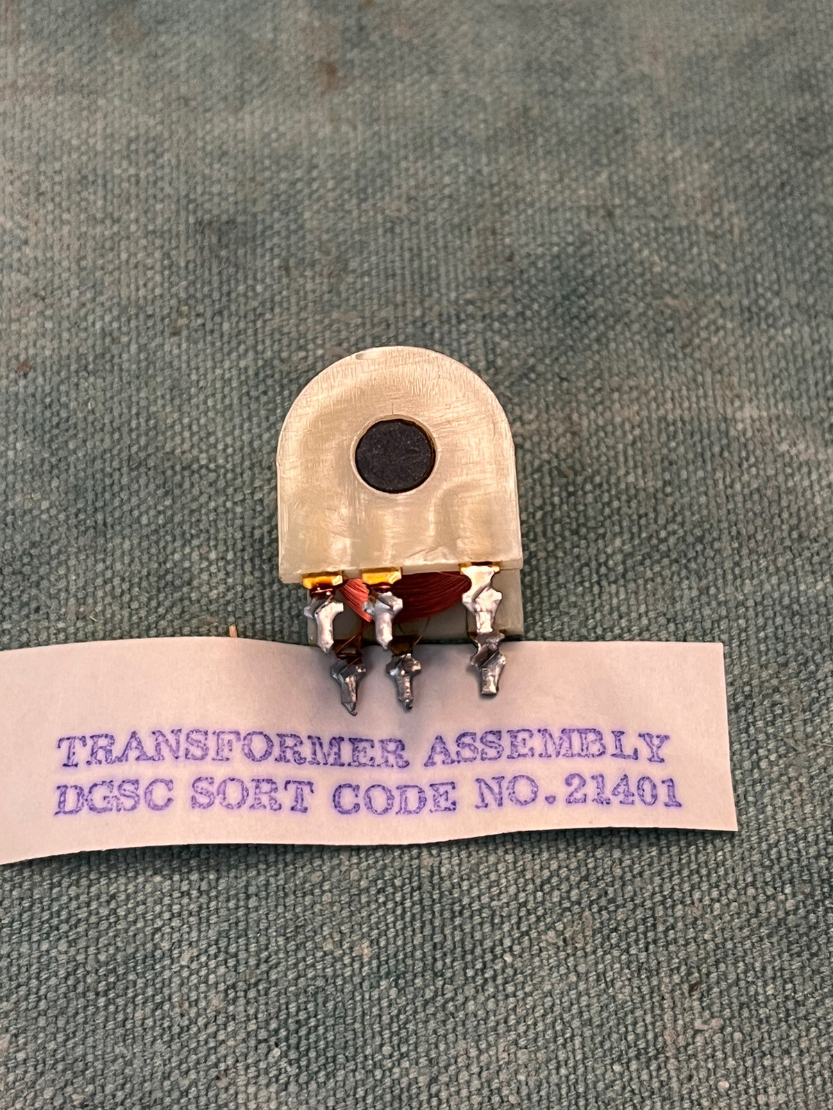 TRANSFORMER ASSEMBLY DGSC SORT CODE NO. 21401