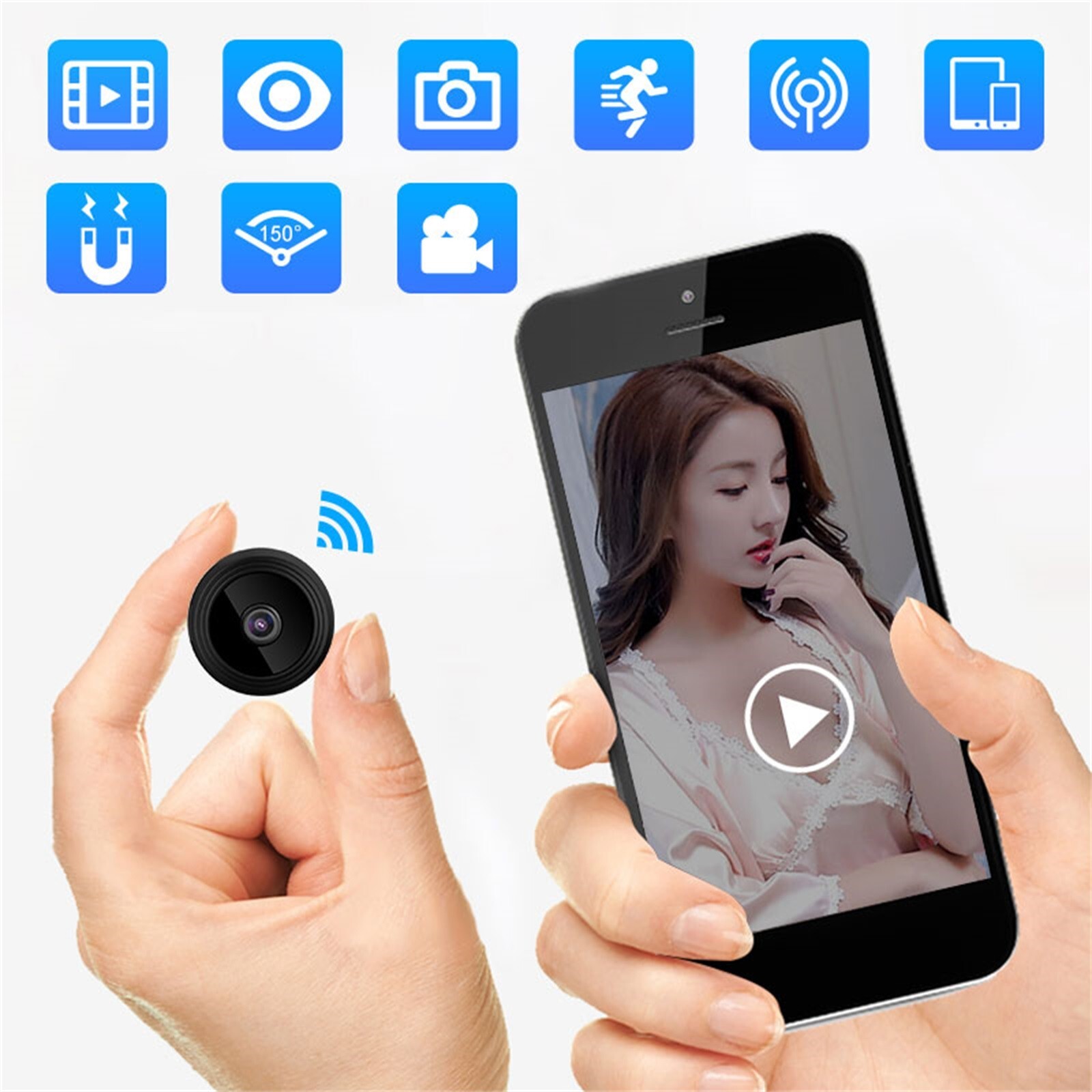 Camtrix Magnetic Mini Security Camera, Camtrix Camera, Camtrix Security Camera