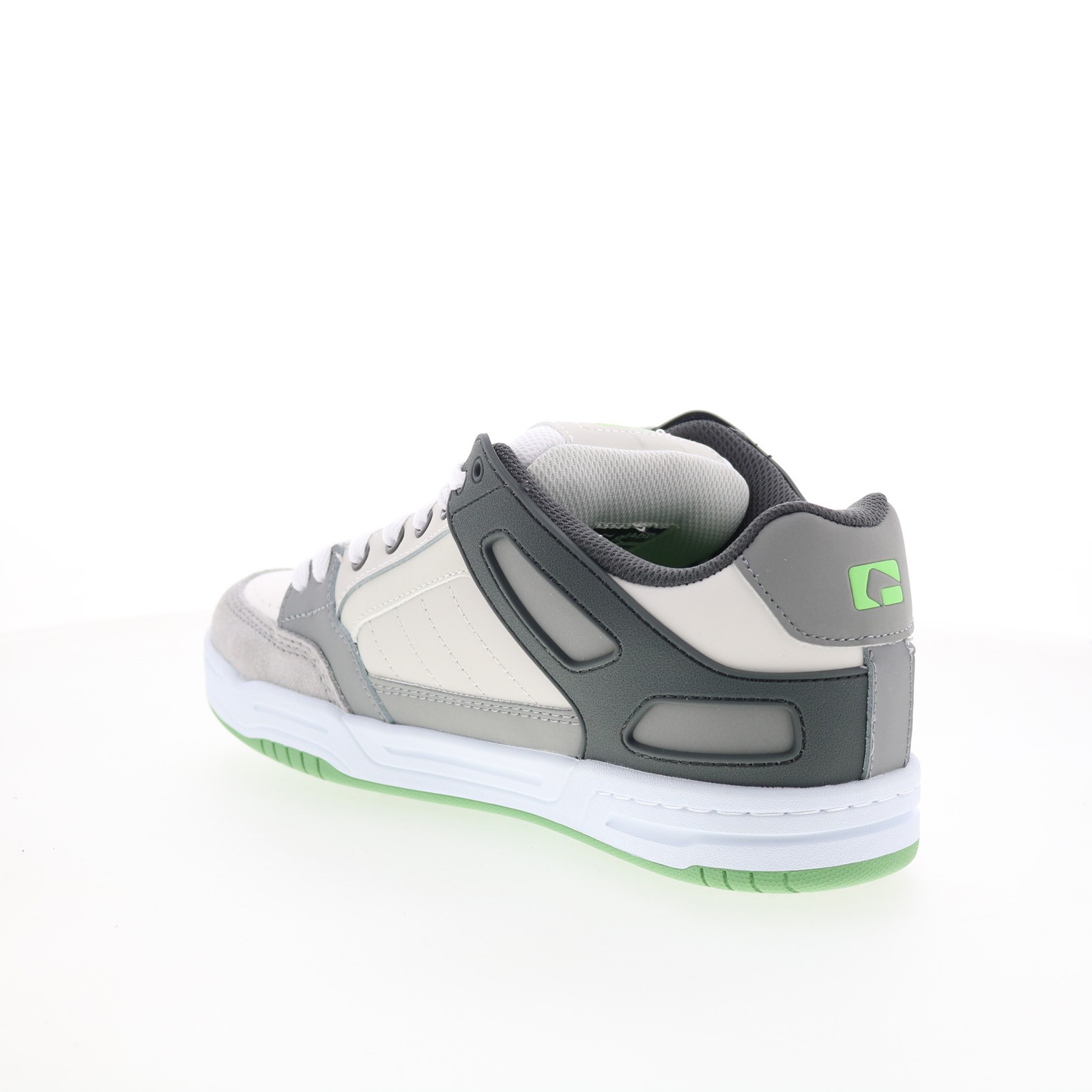 Globe Tilt GBTILT Mens Gray Leather Skate Inspired Sneakers Shoes