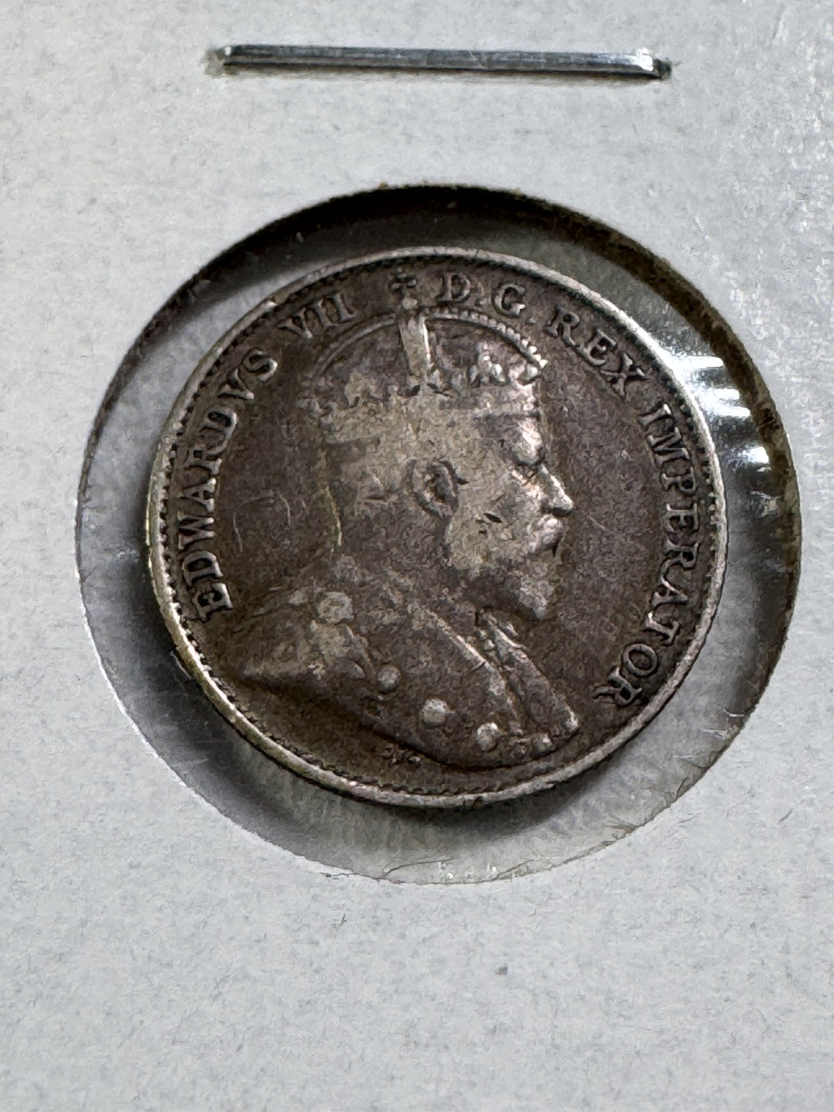 1902 Canada 5 Cents Silver Coin