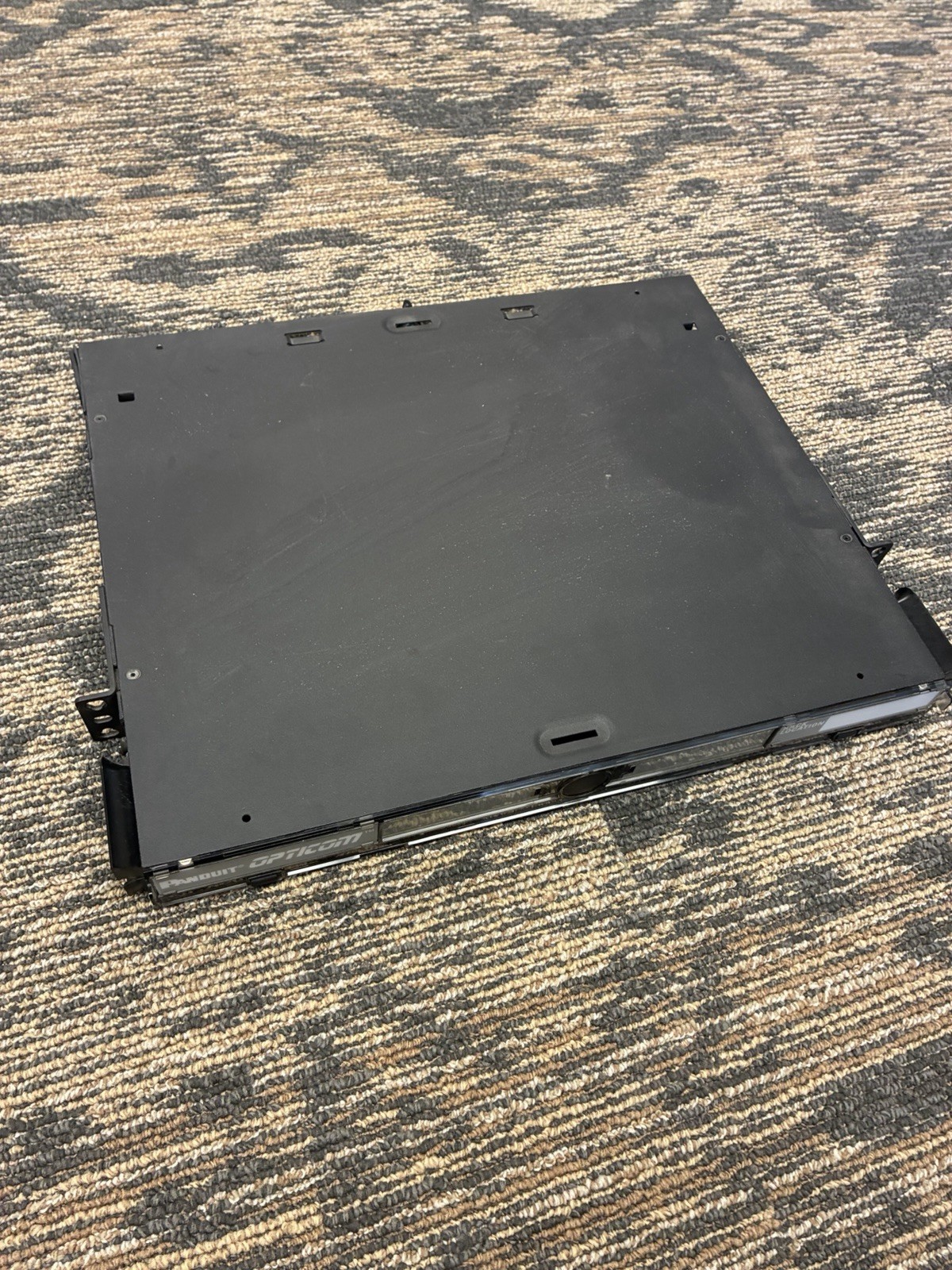 Panduit FRME1U Opticom 1RU Rack Mount Fiber Enclosure Open Box
