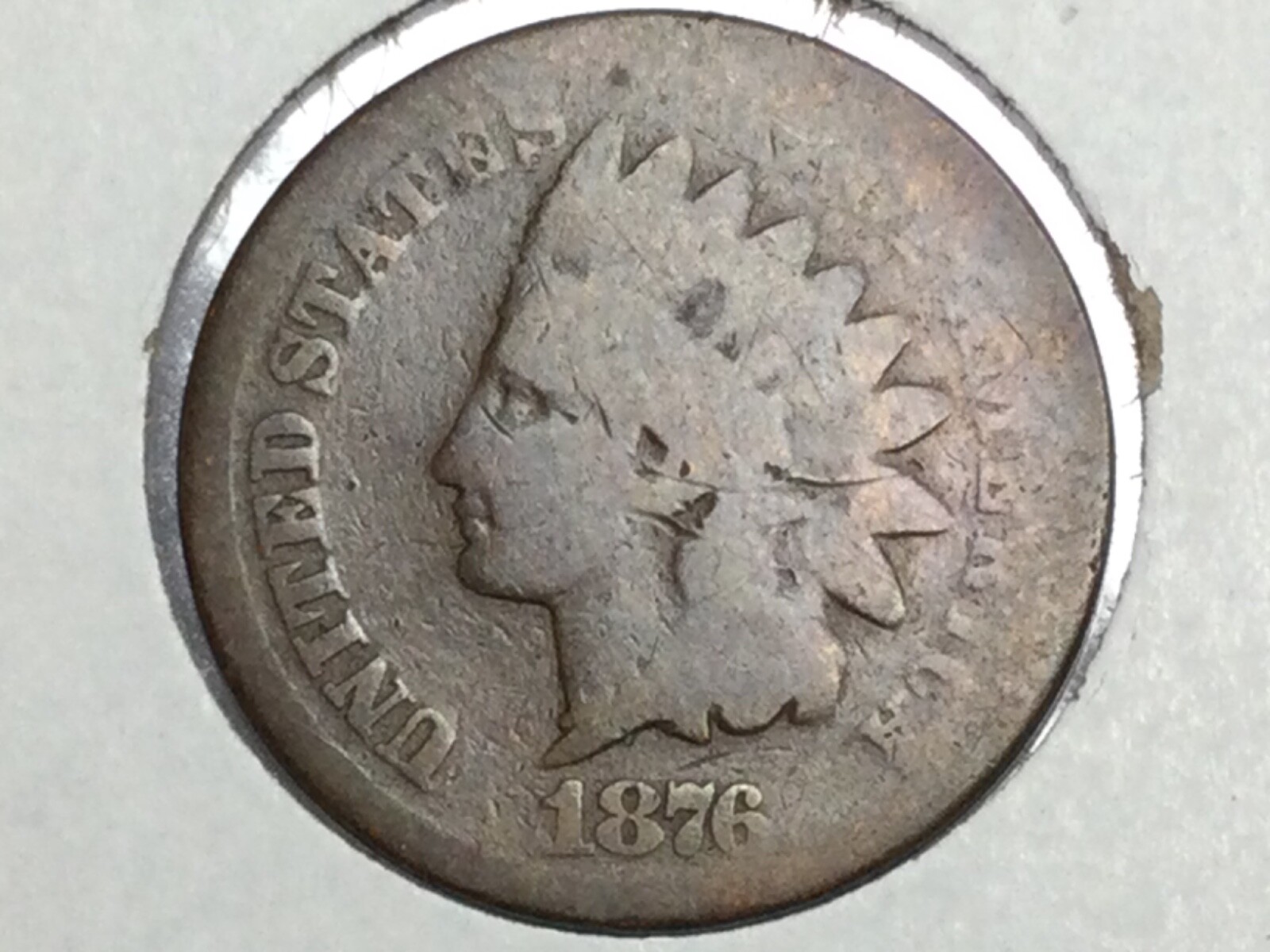 1876 Indian Cent take it away!