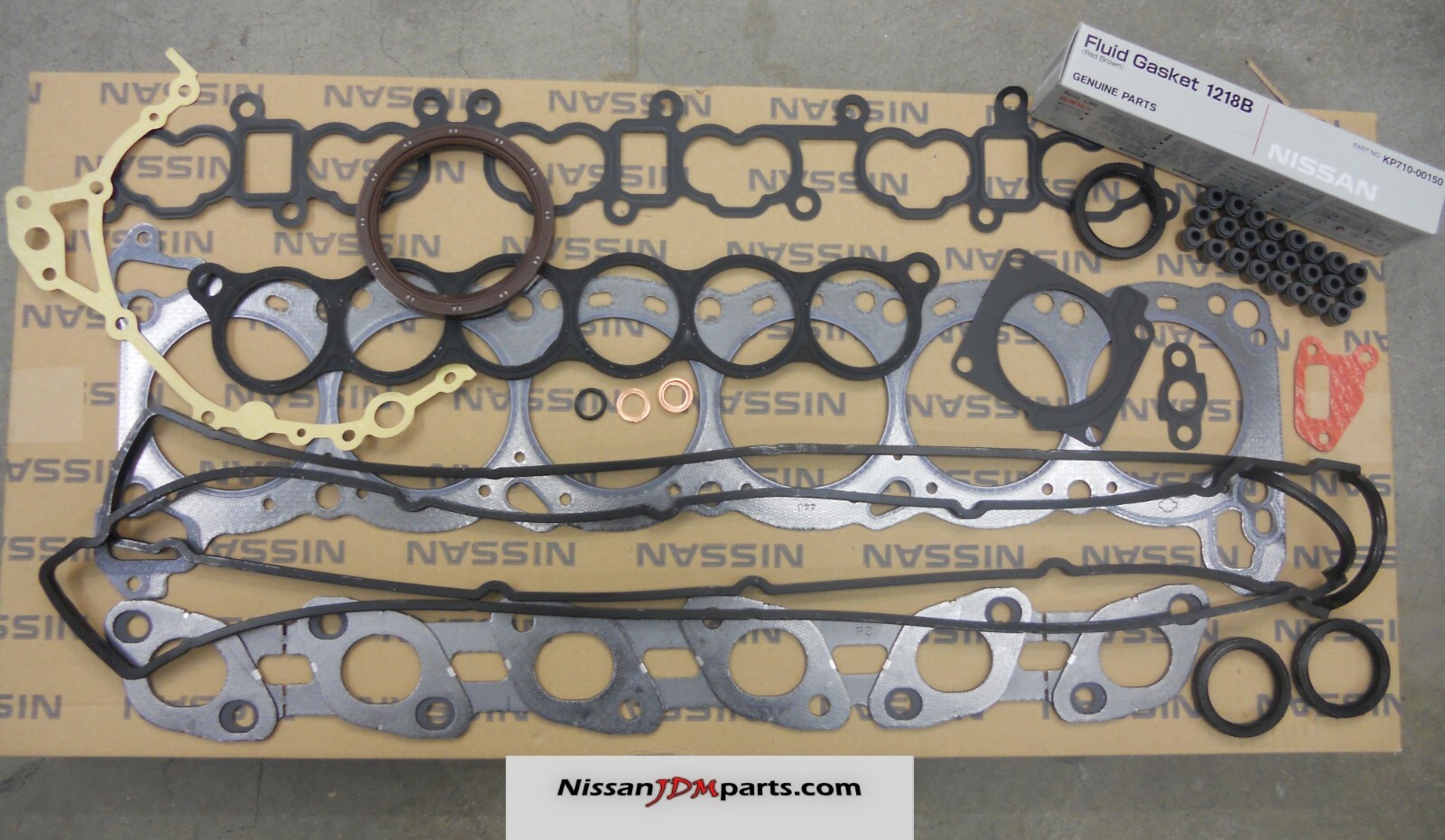 Genuine Nissan Skyline R33 RB25DET OEM Engine Overhaul Gasket Kit 10101-17U29