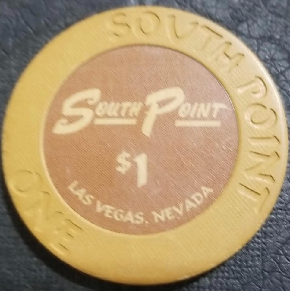 $1 South Point Hotel & Casino Chip Las Vegas....Excellent Condition!!