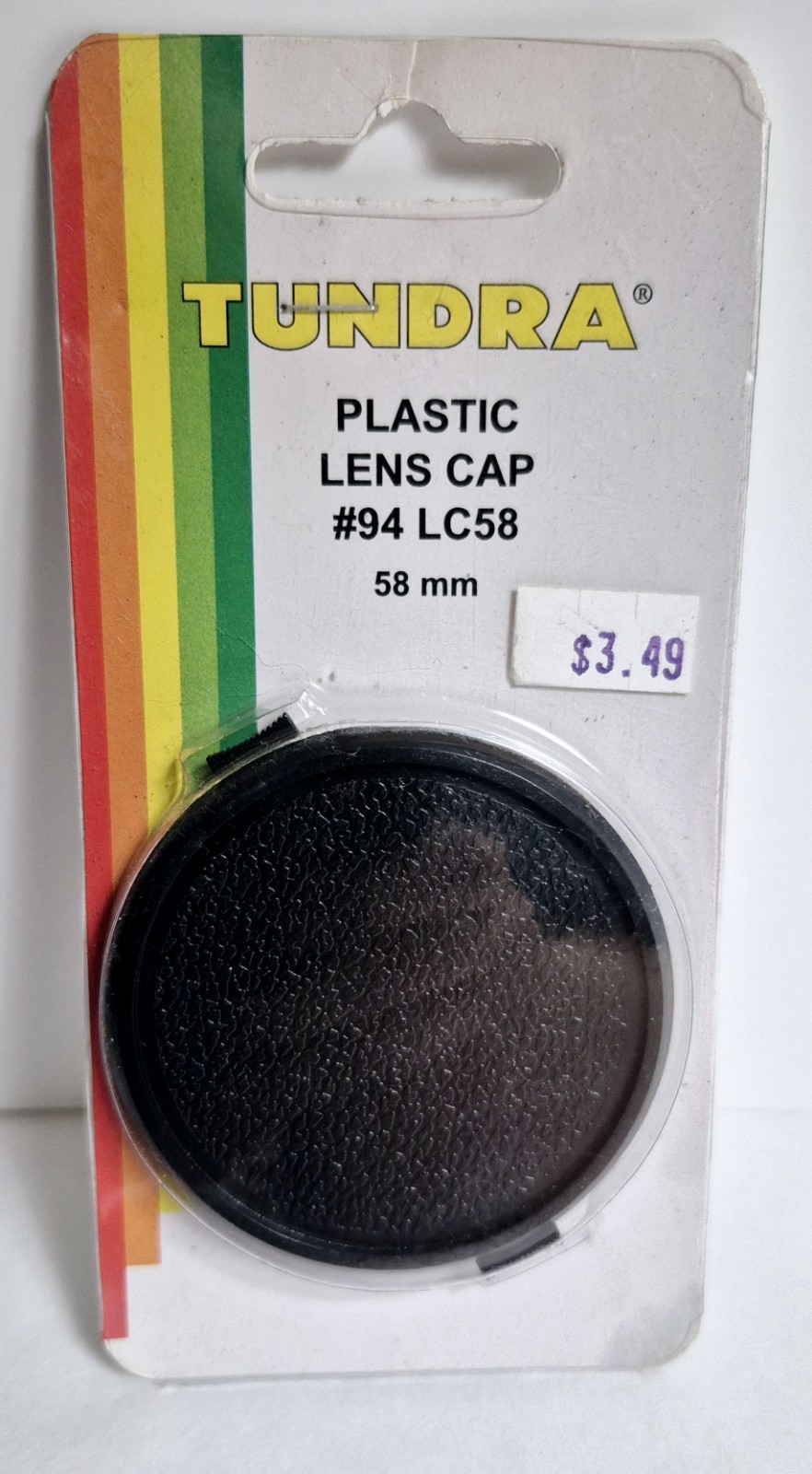 Tundra LC-58 #94 58mm Snap-on Front Lens Cap Genuine Camera Cover Accessory NEW
