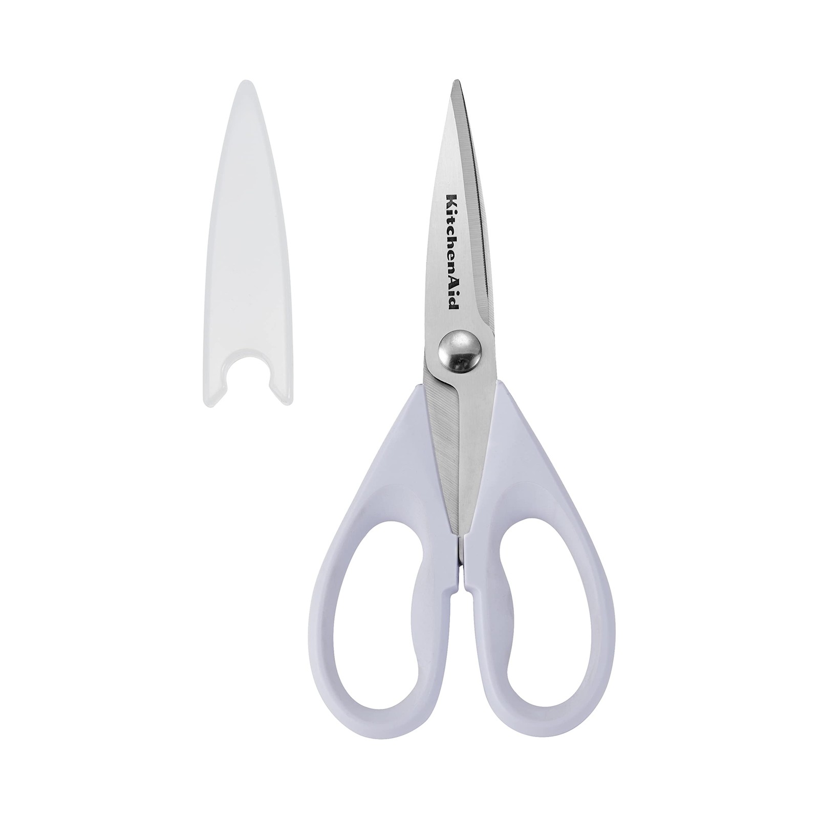 KitchenAid All Purpose Kitchen Shears with Protective 1 Pack, Lavendar Cream
