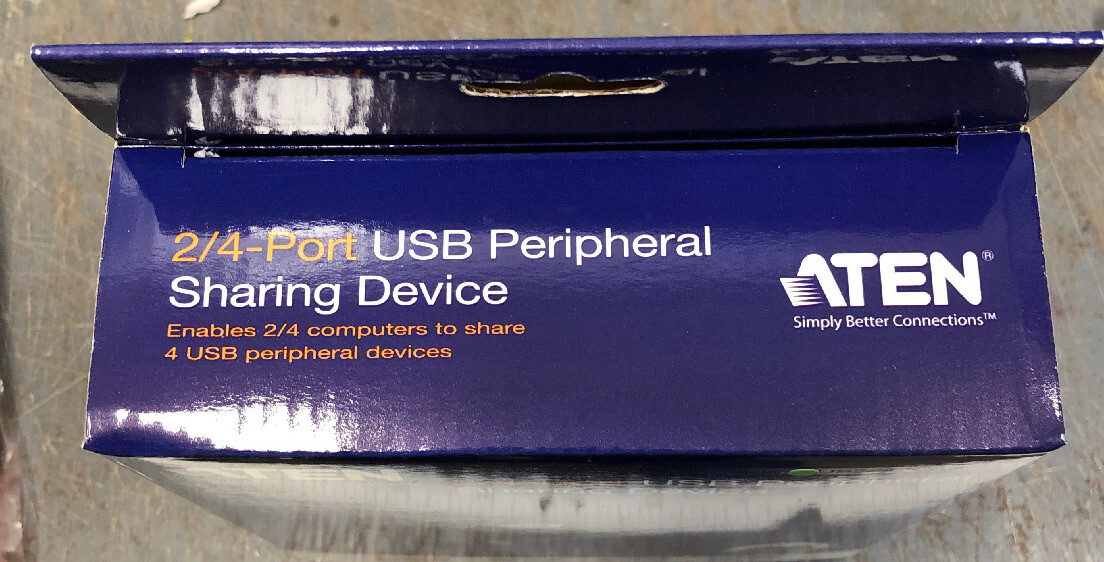 USB 2.0 Data Switch ATEN US224 4x USB 2.0 device to 2 PC