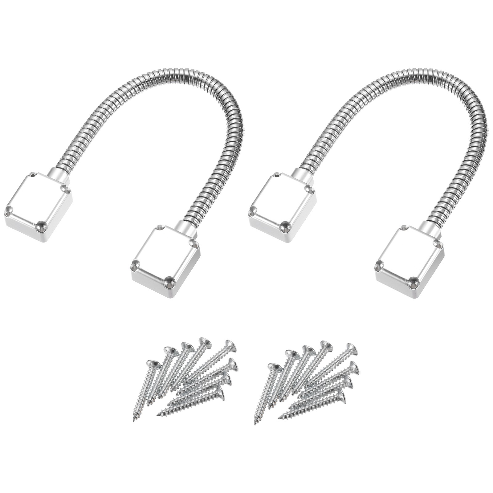 2 Pcs Flexible Door Wire Protection Sleeving Conduit with Ends 400mm x 9.5mm