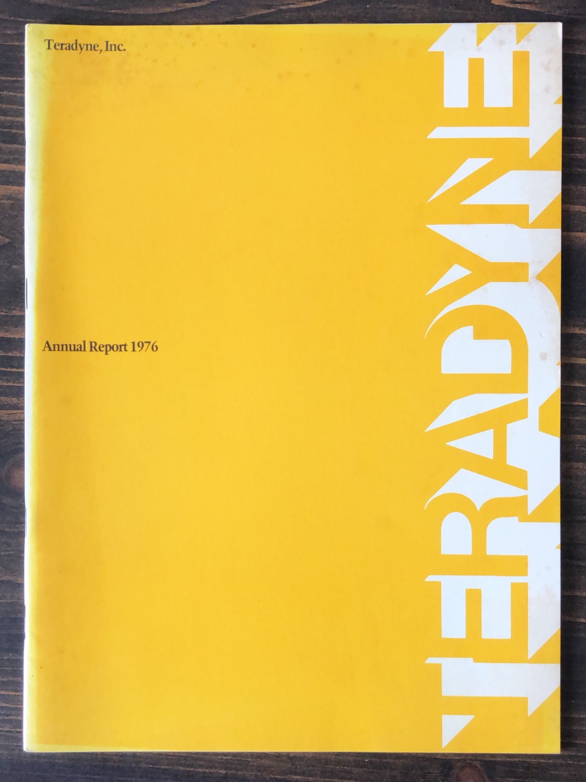 1976 Teradyne, Inc. Annual Report
