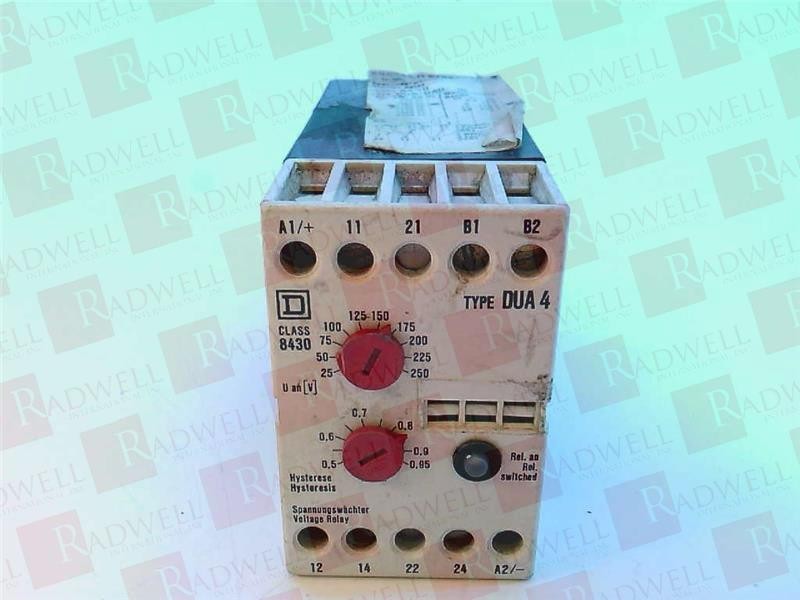 SCHNEIDER ELECTRIC 8430-DUA/DAU-W / 8430DUADAUW (USED)