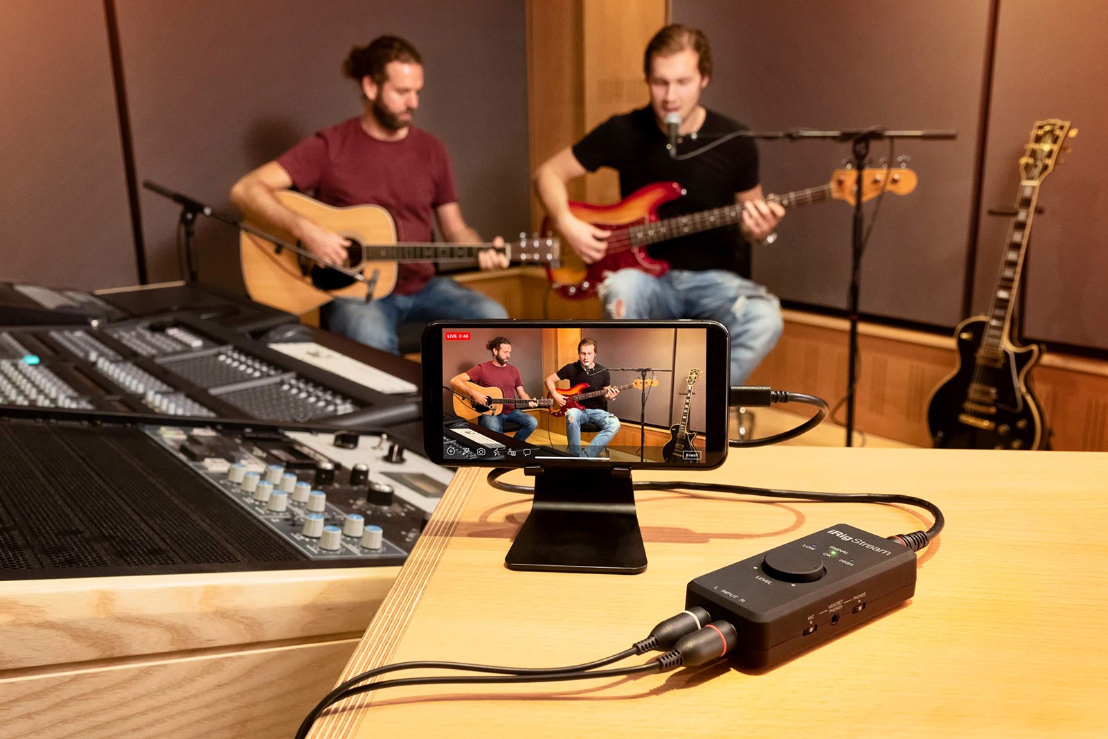 IK Multimedia iRig Stream stereo audio interface for iPhone, iPad, Mac, n.a.
