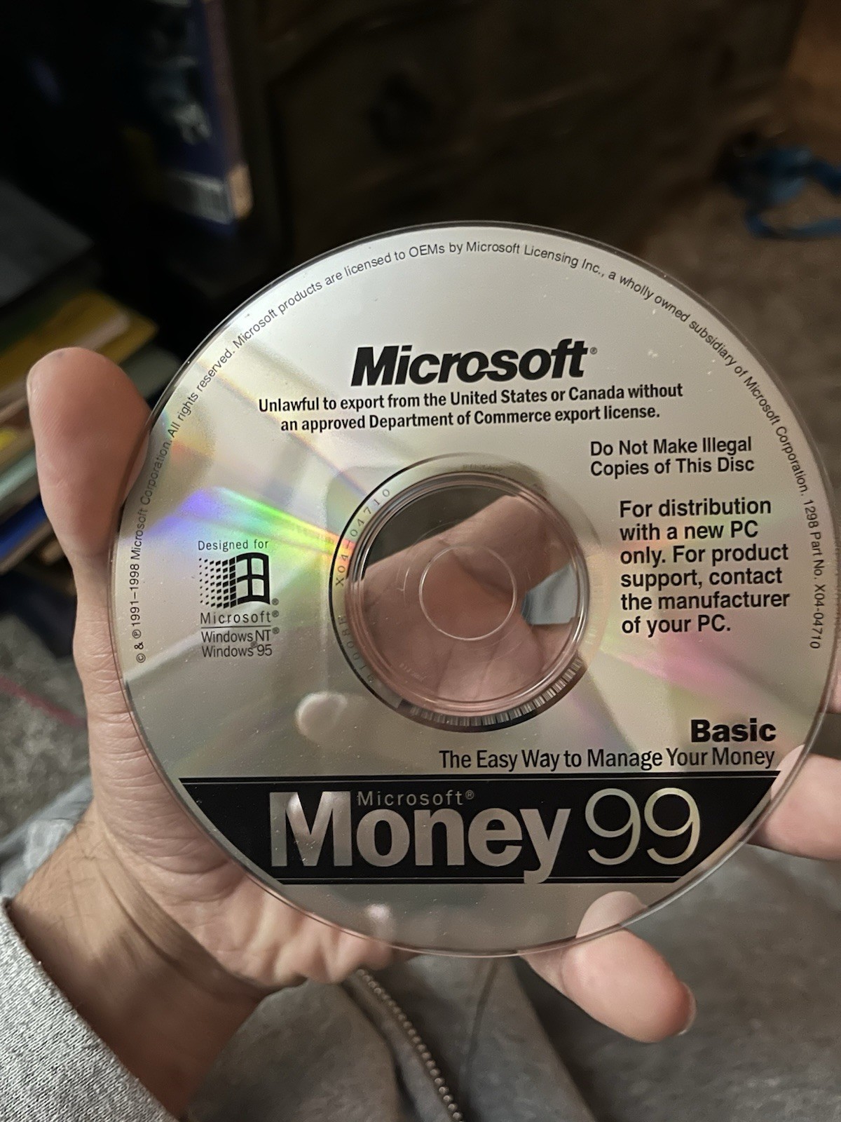 Microsoft Money 99 Financial Suite PC Big Box - Brand New, Sealed, RARE!!!