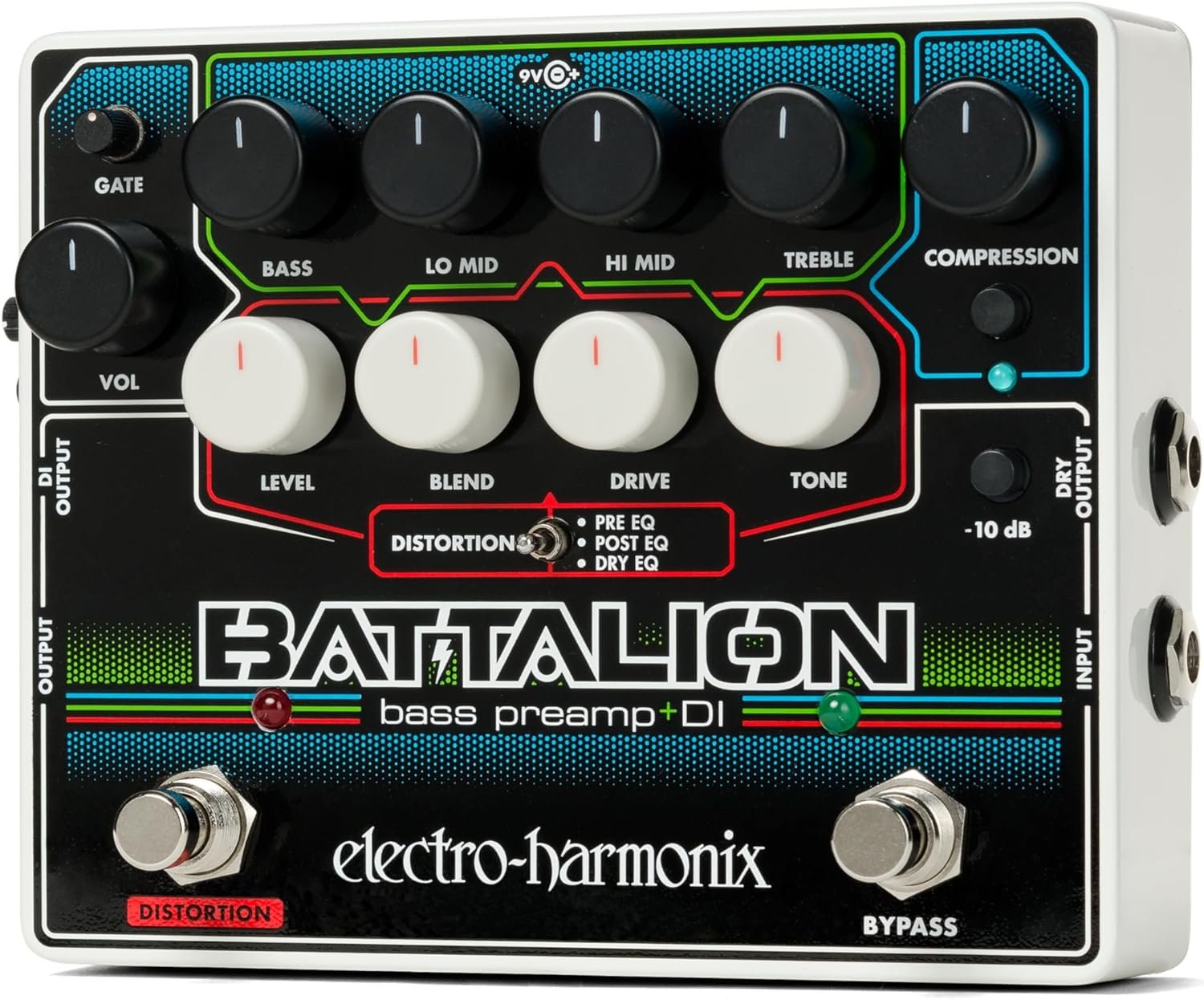 Electro-Harmonix Battalion Bass Preamp + DI