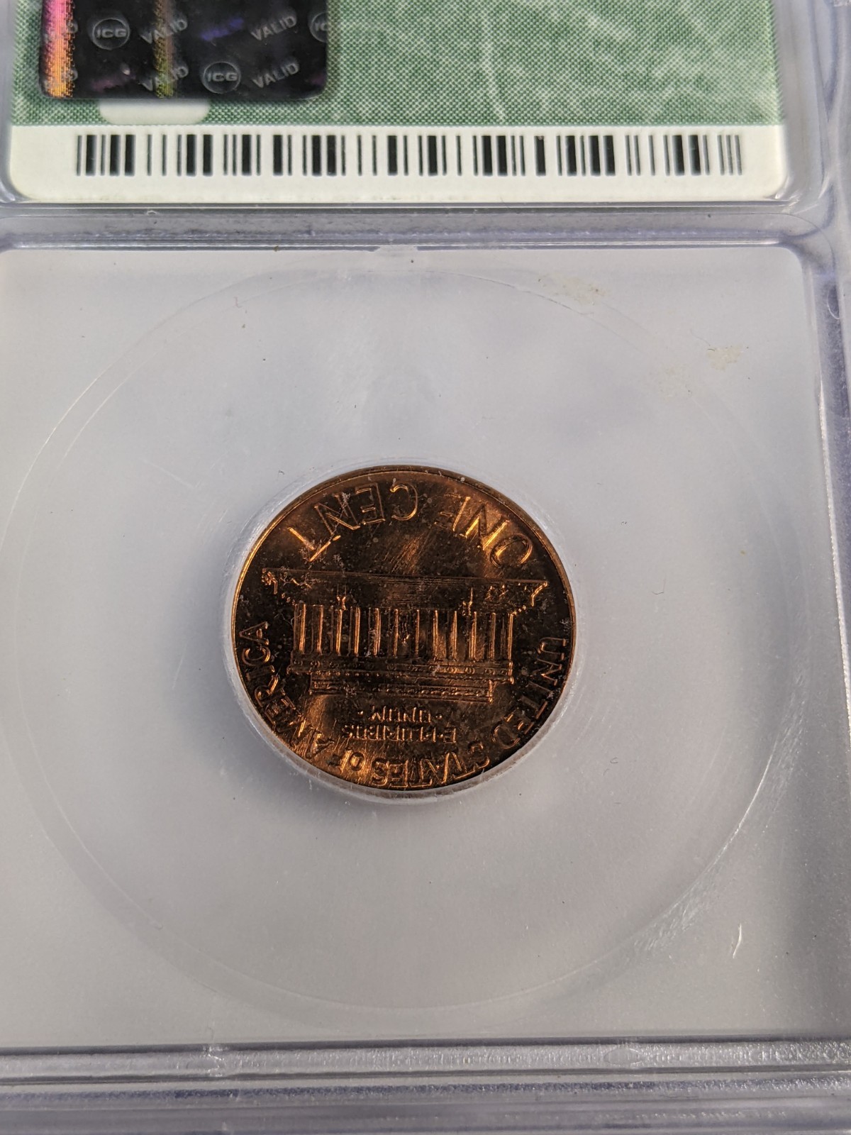 1960 1C Large Date MS67 Red High Grade Lincoln Cent