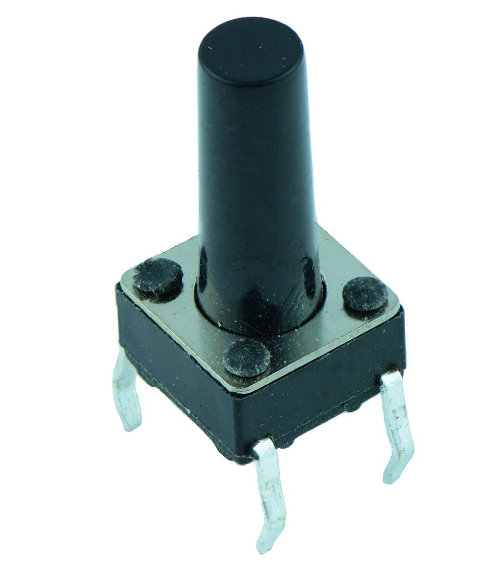 10 x 6x6xmm Momentary PCB Tactile Switch 13mm Height