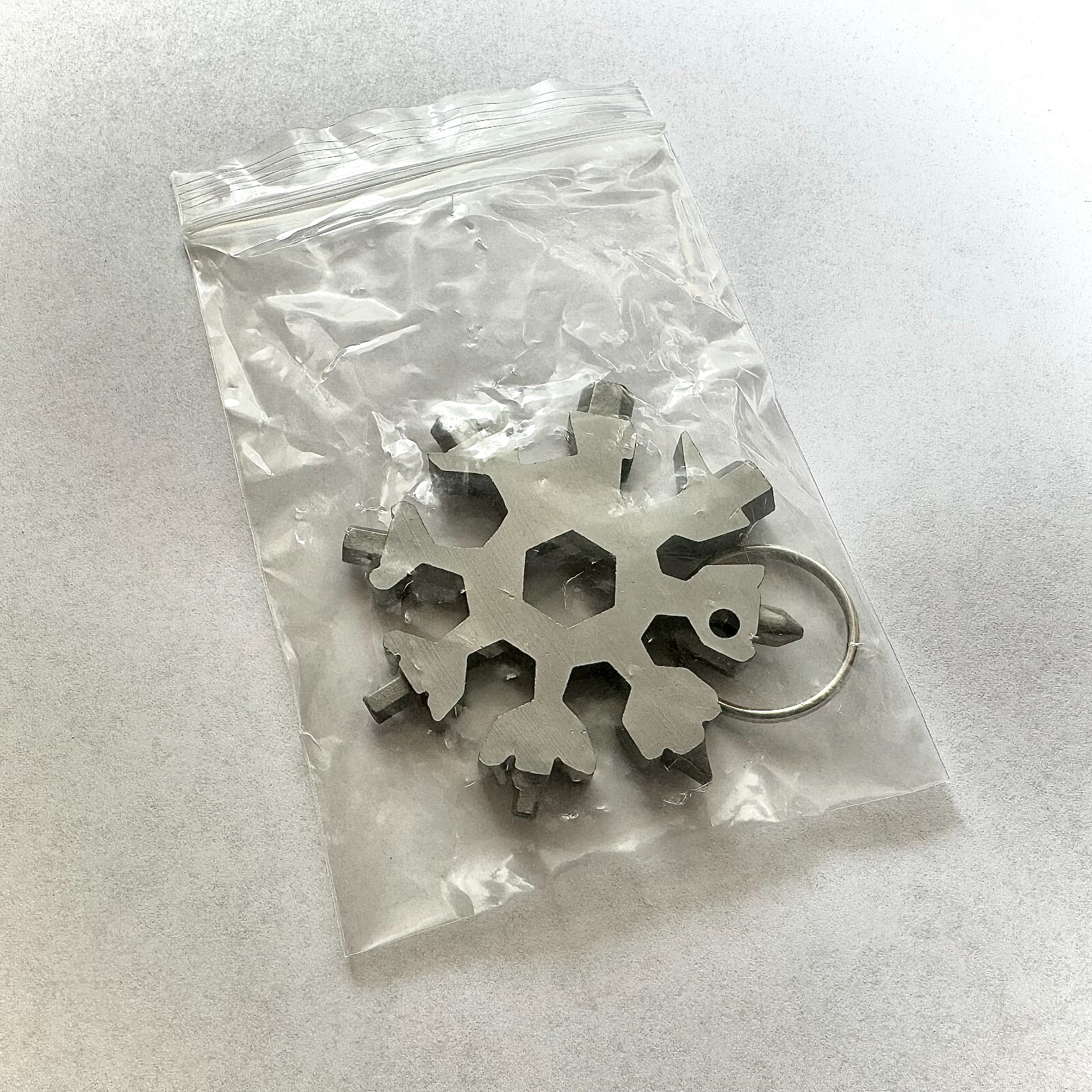 18-In-1 Silver Snowflake Multi-Tool