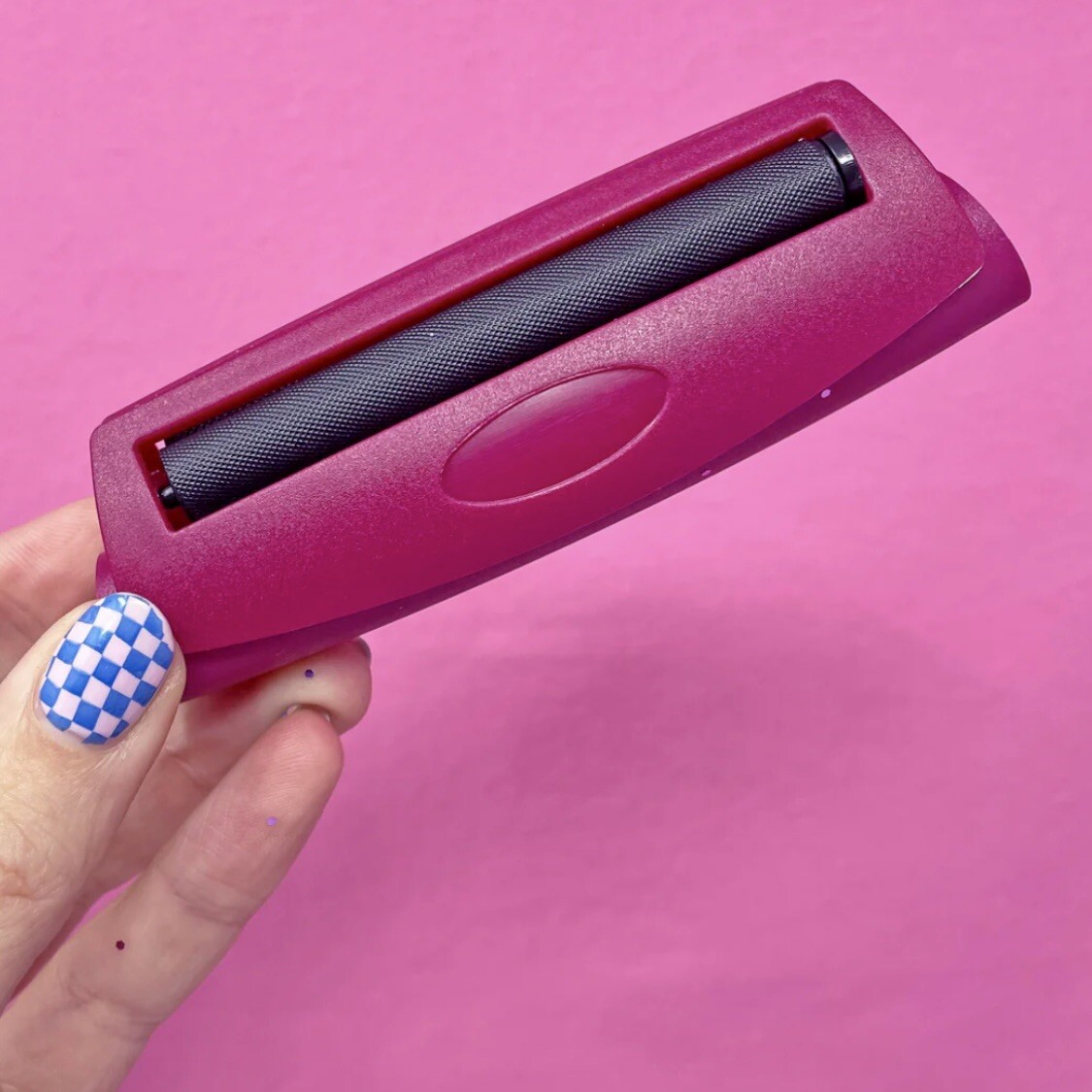 4.5 inch, 110mm Pink Rolling Machine Fast Cigar Roll Cigarette Roller