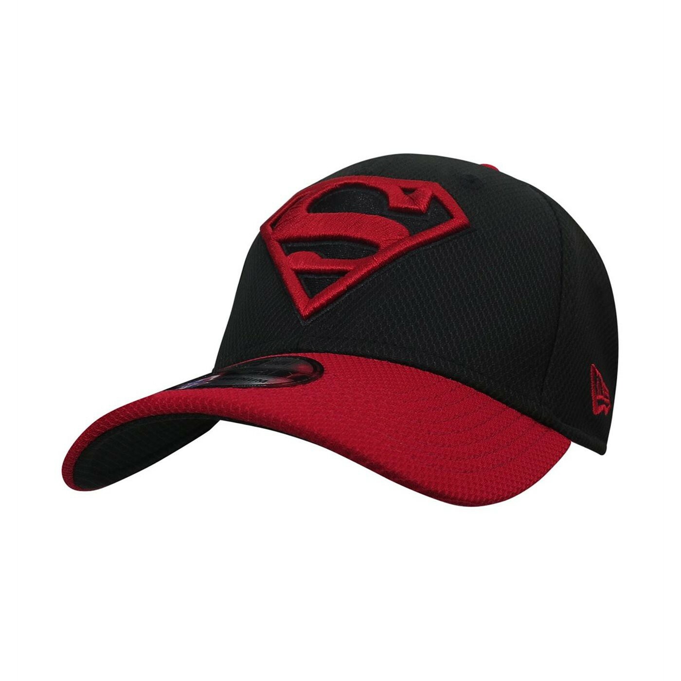 Superboy Symbol Red & Black 39Thirty Fitted Hat Black
