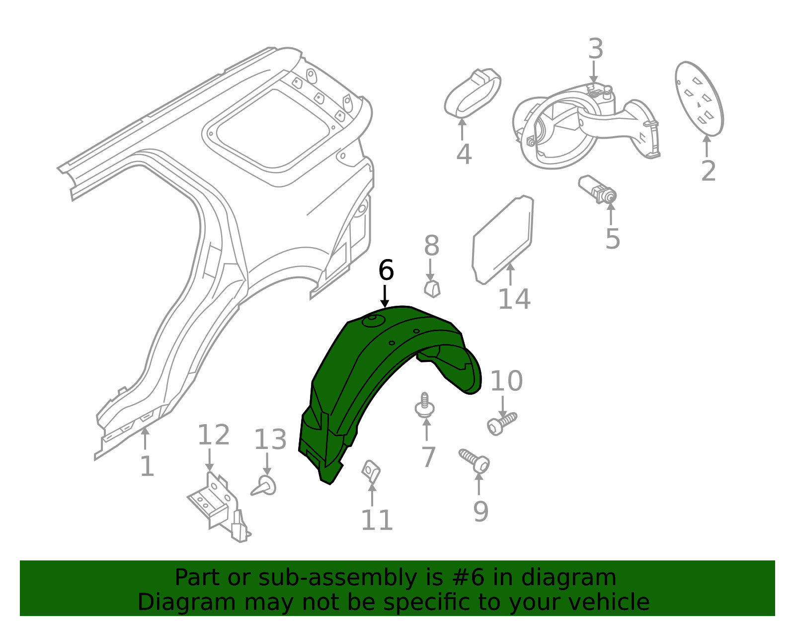 Genuine Ford Splash Shield FB5Z-7828371-C