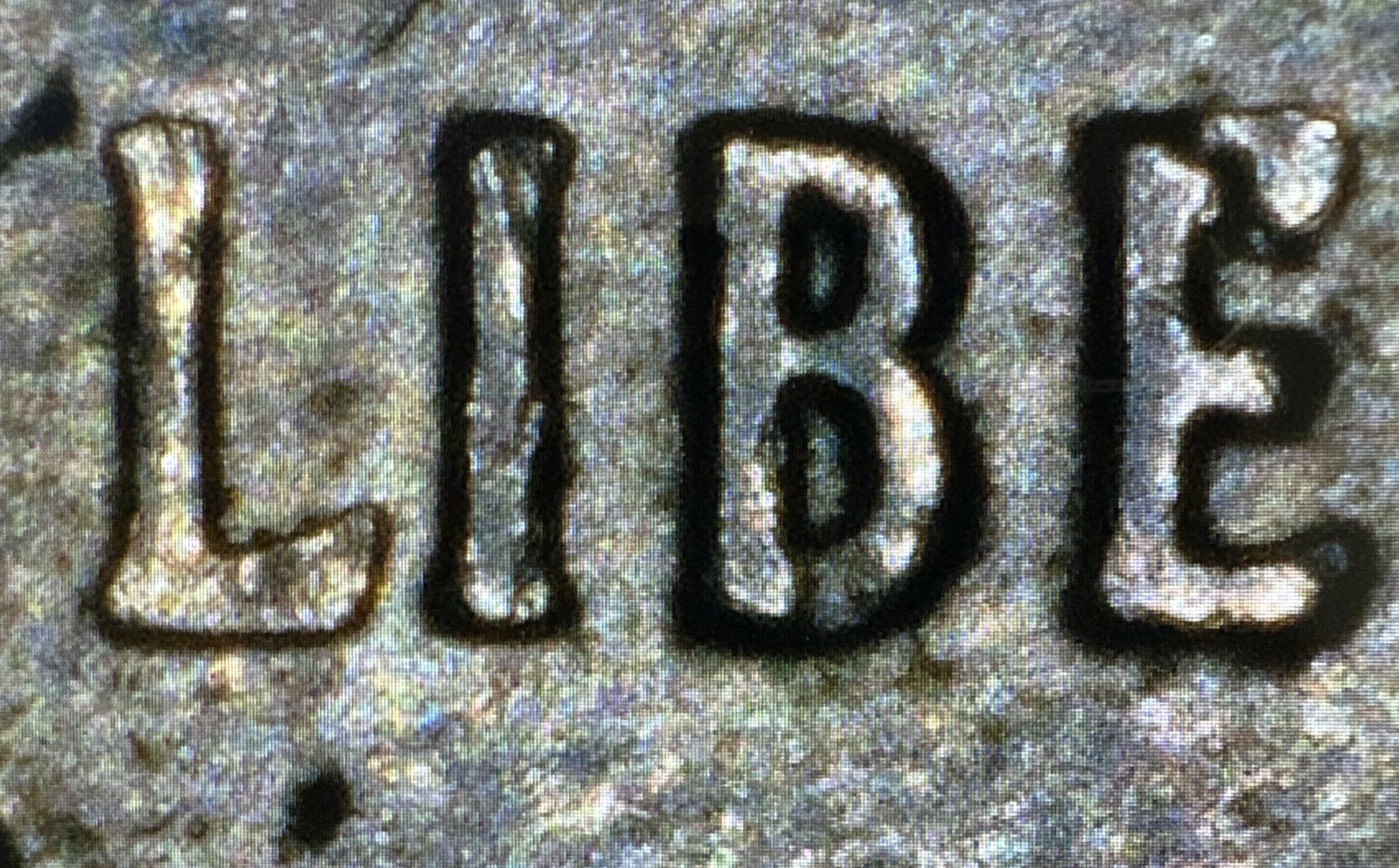 2002-P Indiana State Quarter Error. Die Break, DDR/DDO